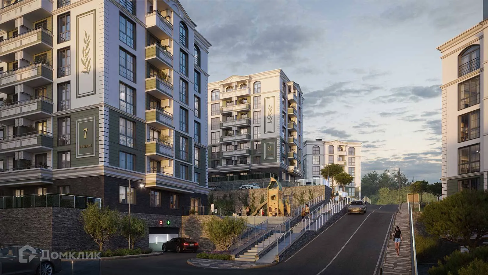 Планировка 1-комнатной квартиры 30.2 м² в ЖК ЖК OLIVIA (ОЛИВИА), г. Сочи — фото 4