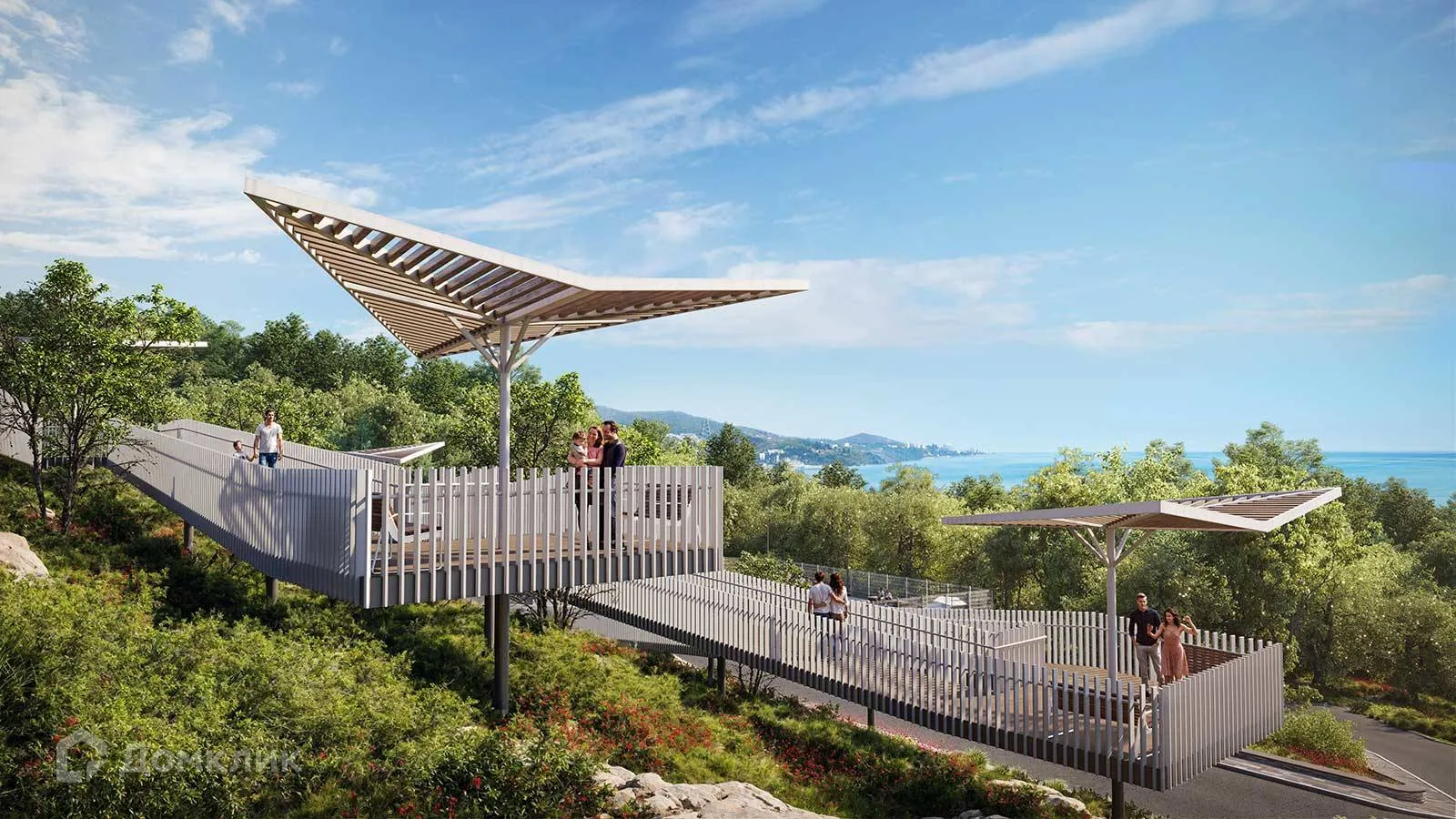 Планировка 1-комнатной квартиры 30.2 м² в ЖК ЖК OLIVIA (ОЛИВИА), г. Сочи — фото 7