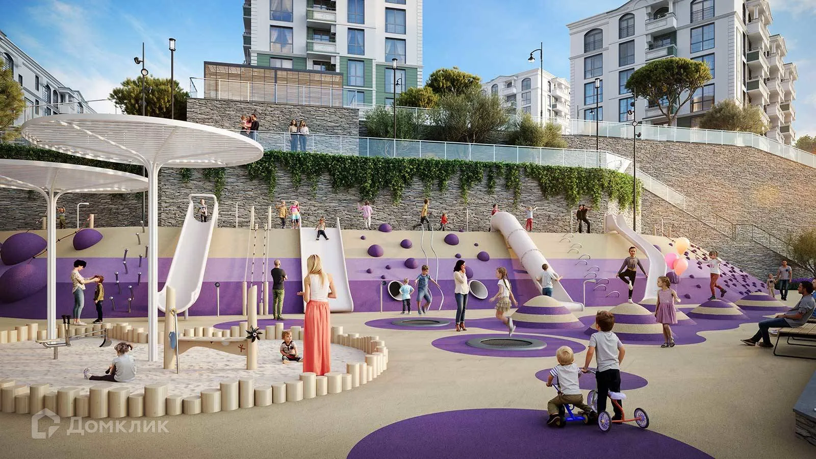 Планировка 1-комнатной квартиры 30.2 м² в ЖК ЖК OLIVIA (ОЛИВИА), г. Сочи — фото 11