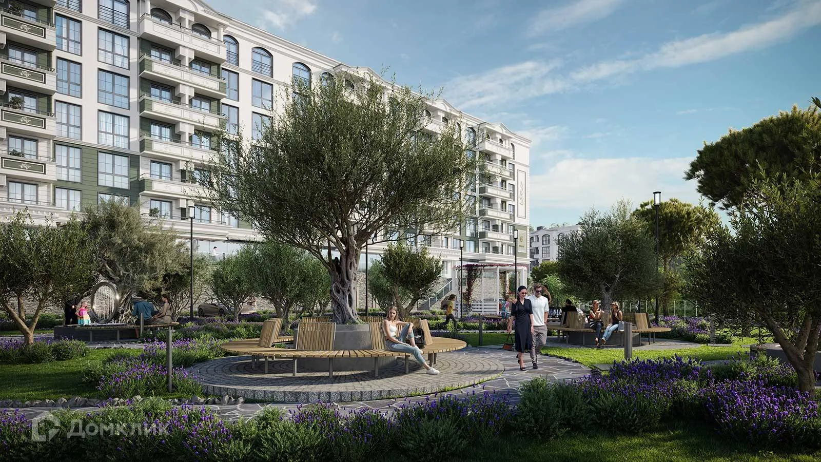 Планировка 1-комнатной квартиры 30.2 м² в ЖК ЖК OLIVIA (ОЛИВИА), г. Сочи — фото 14