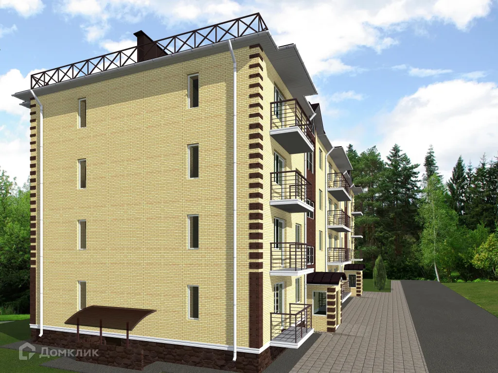 Планировка 1-комнатной квартиры 35.62 м² в ЖК ЖК Родной Град, г. Сочи — фото 4