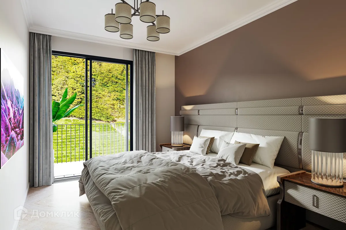 Планировка студии квартиры 33.9 м² в ЖК ЖК "Чайные холмы", г. Сочи — фото 6