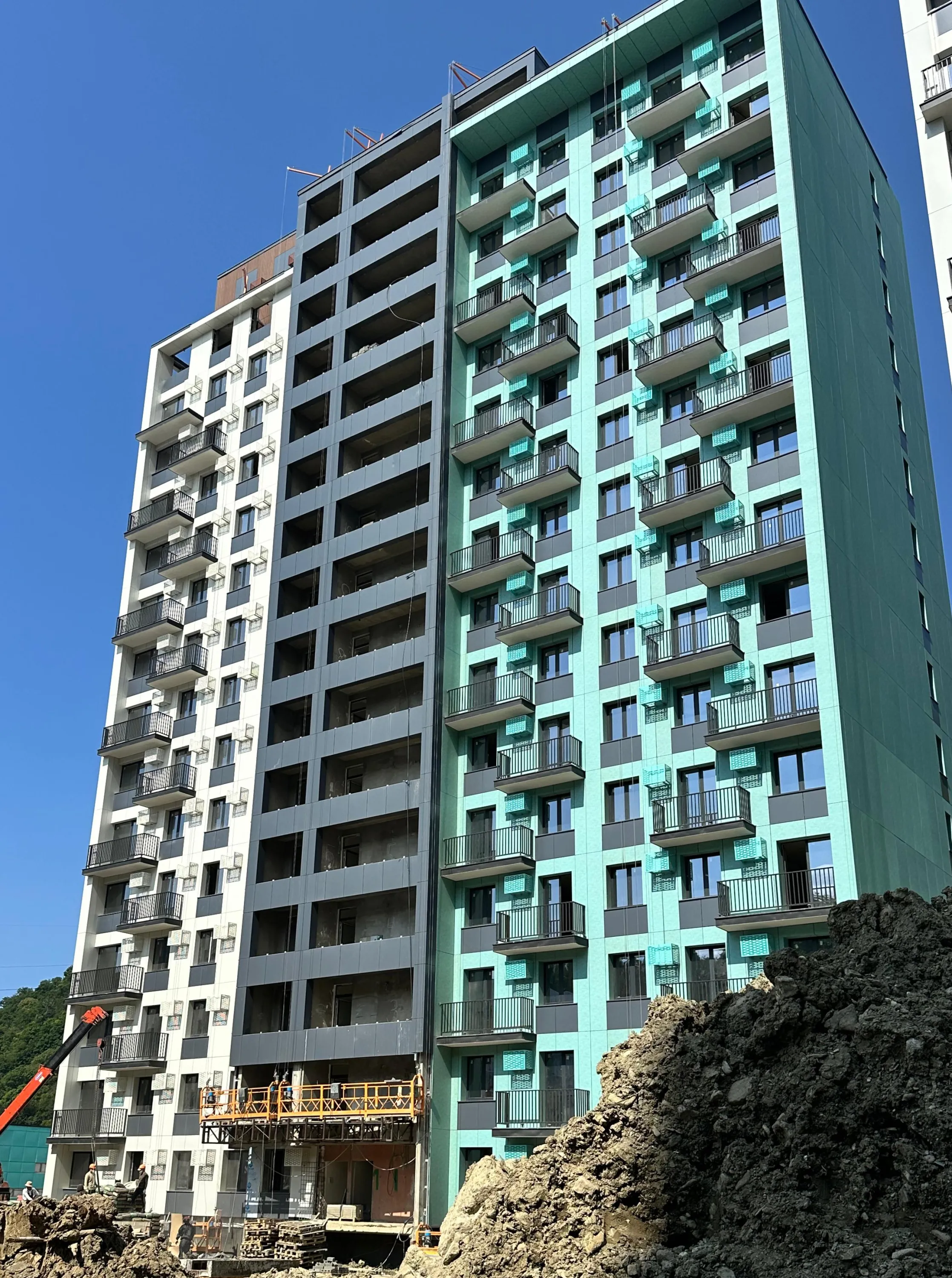 ЖК "Чайные холмы" ход строительства