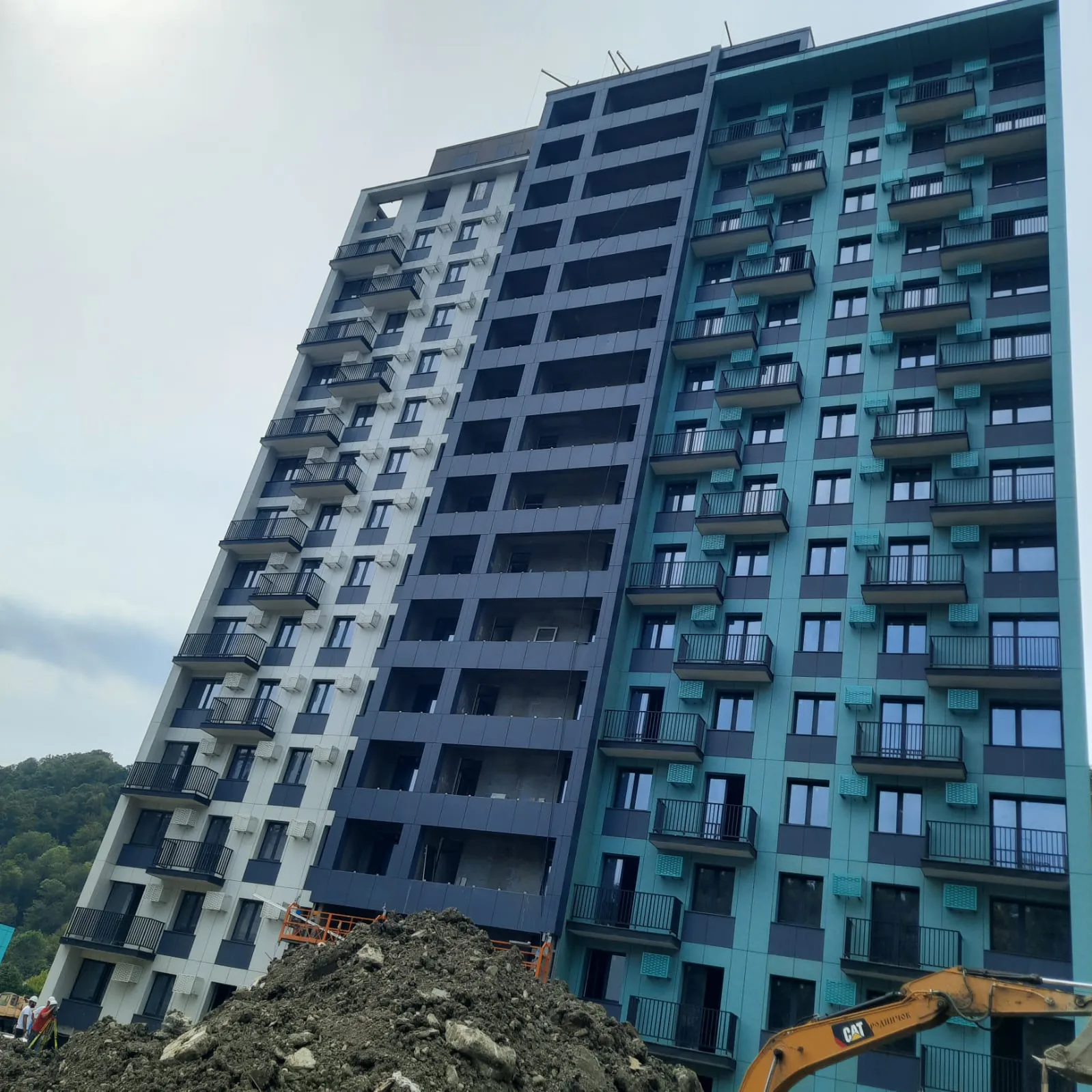 ЖК "Чайные холмы" ход строительства