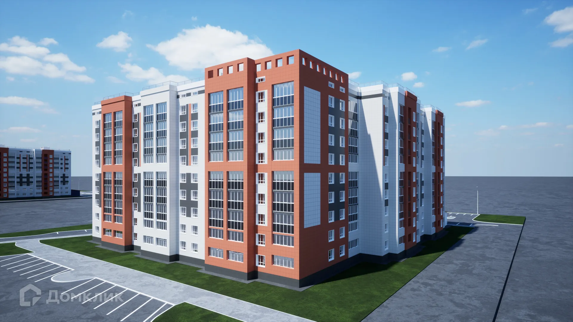 Планировка 2-комнатной квартиры 69.67 м² в ЖК ЖК Флэт168, г. Стерлитамак — фото 1