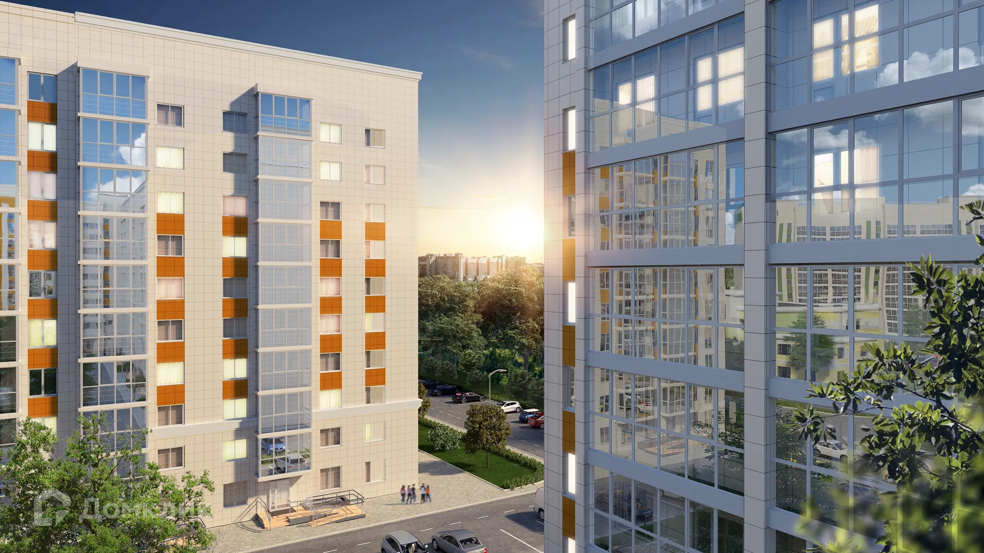 Планировка 1-комнатной квартиры 34.88 м² в ЖК ЖК Южный бульвар, г. Тольятти — фото 3