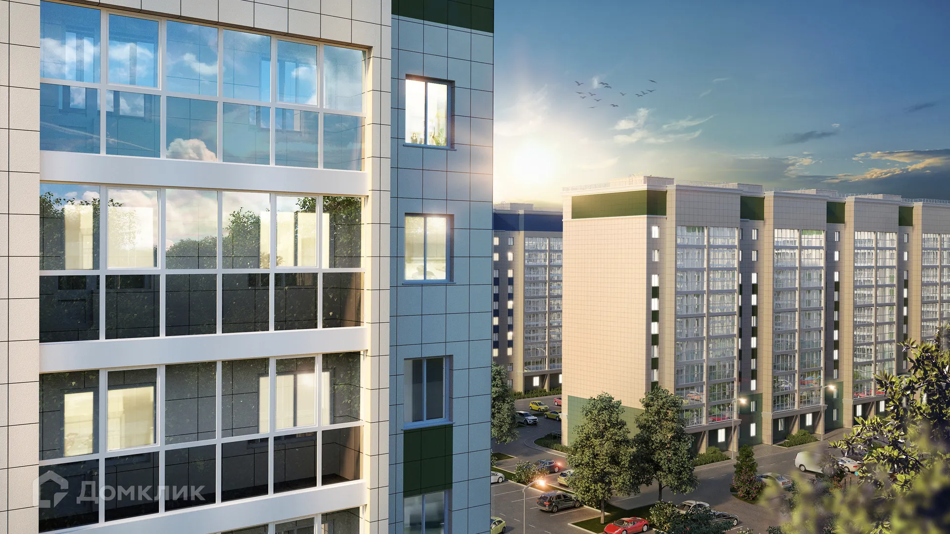 Планировка 1-комнатной квартиры 34.88 м² в ЖК ЖК Южный бульвар, г. Тольятти — фото 4