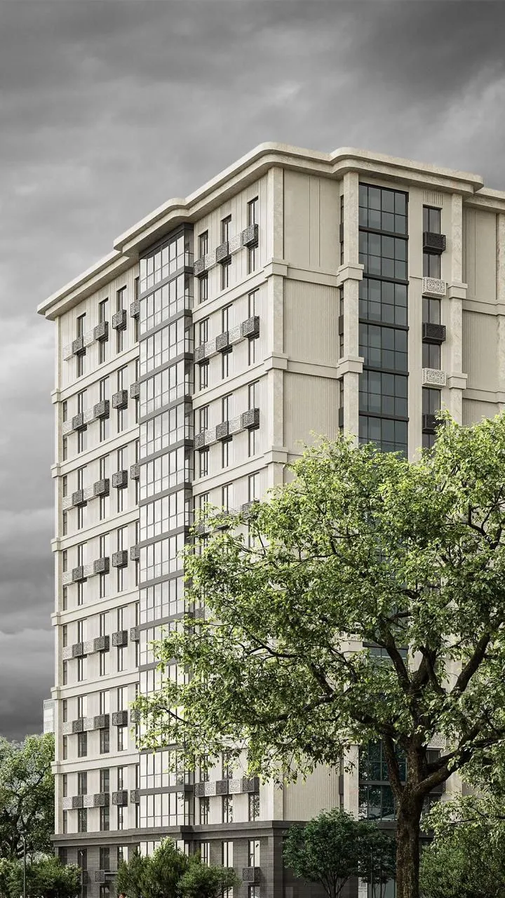 Планировка 3-комнатной квартиры 90.33 м² в ЖК ЖК Люксор, г. Тольятти — фото 1