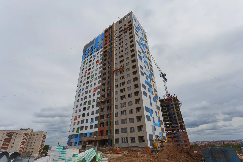 ЖК Микрорайон Республика ход строительства