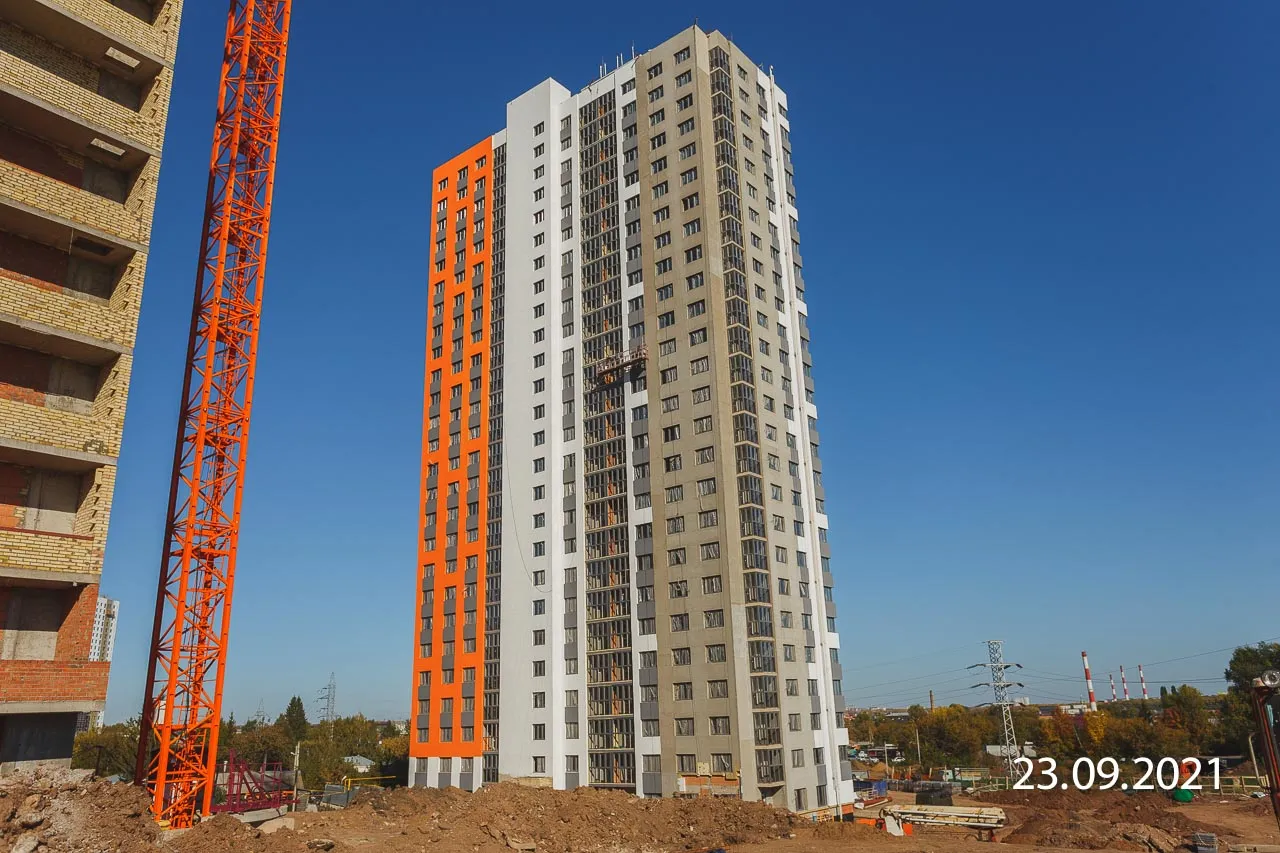 ЖК Микрорайон Республика ход строительства