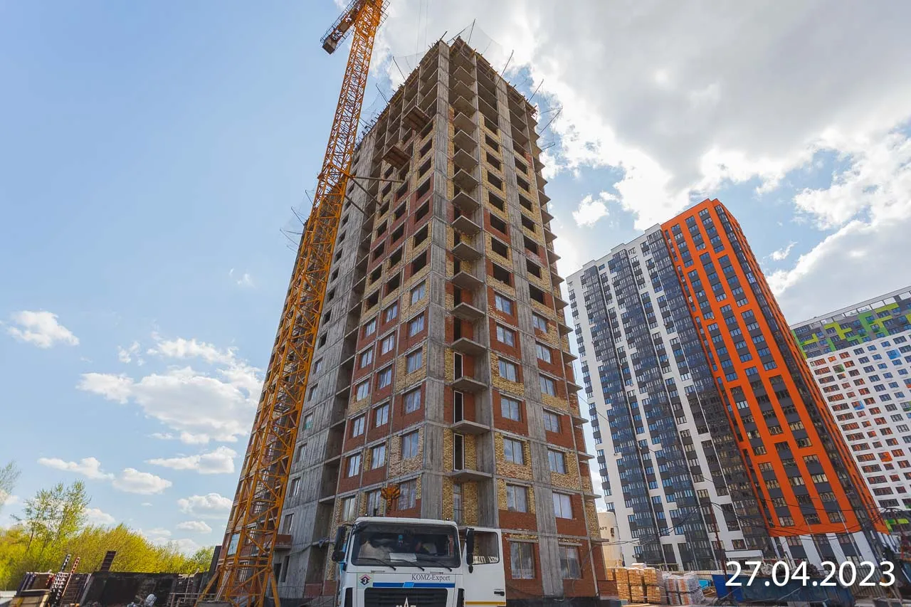 ЖК Микрорайон Республика ход строительства