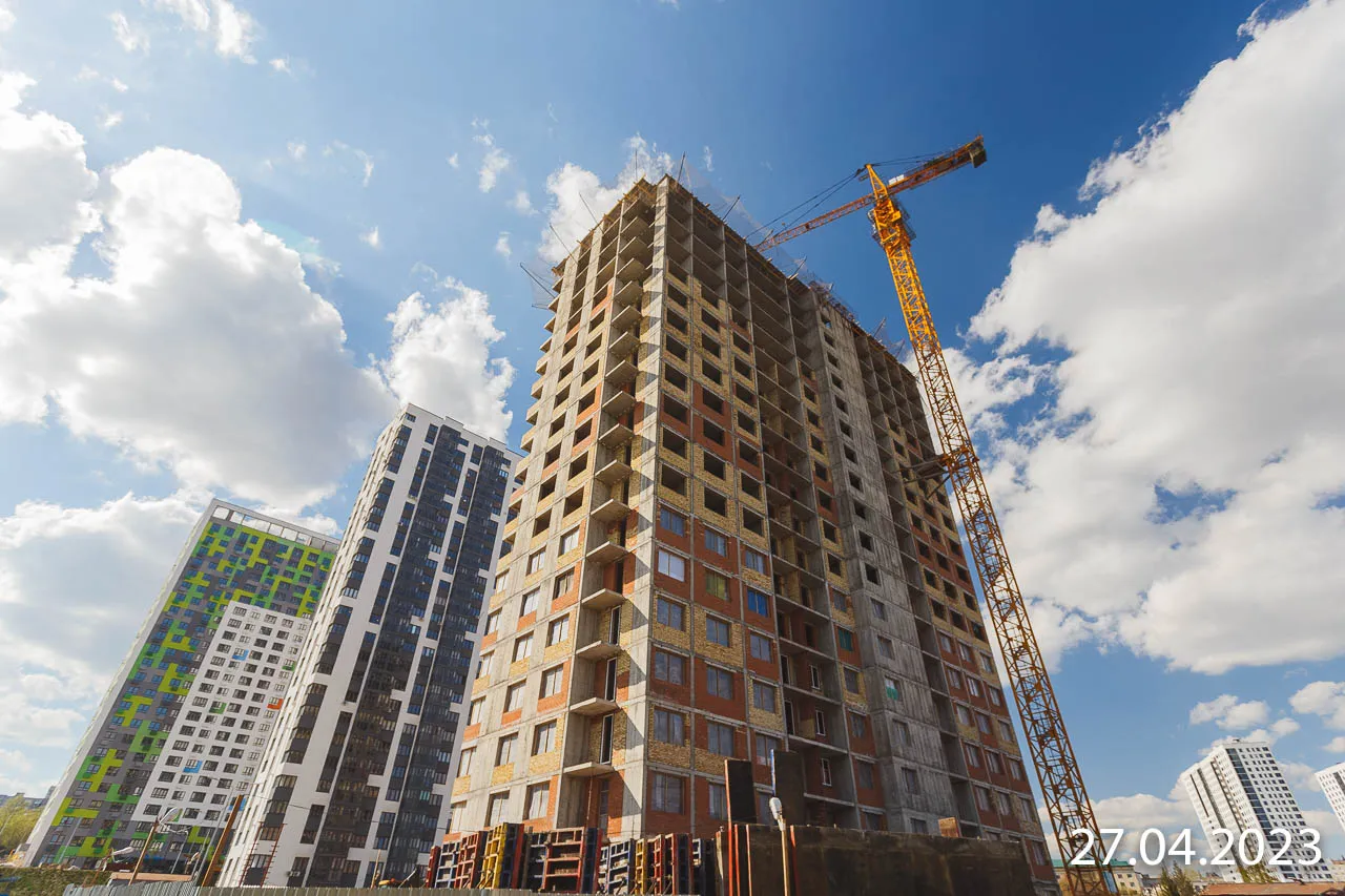 ЖК Микрорайон Республика ход строительства