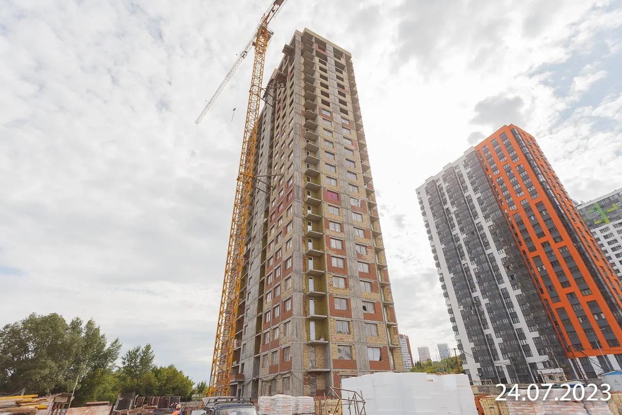 ЖК Микрорайон Республика ход строительства