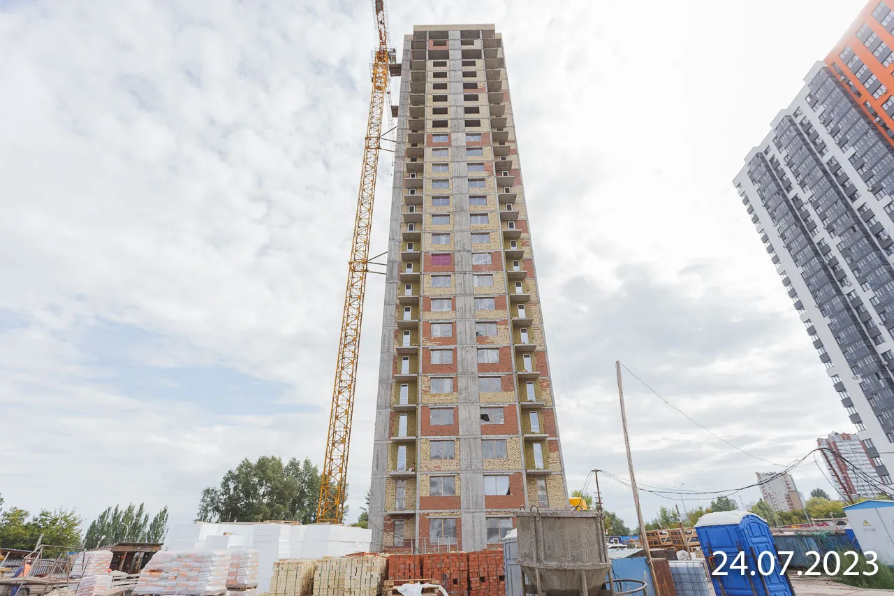 ЖК Микрорайон Республика ход строительства