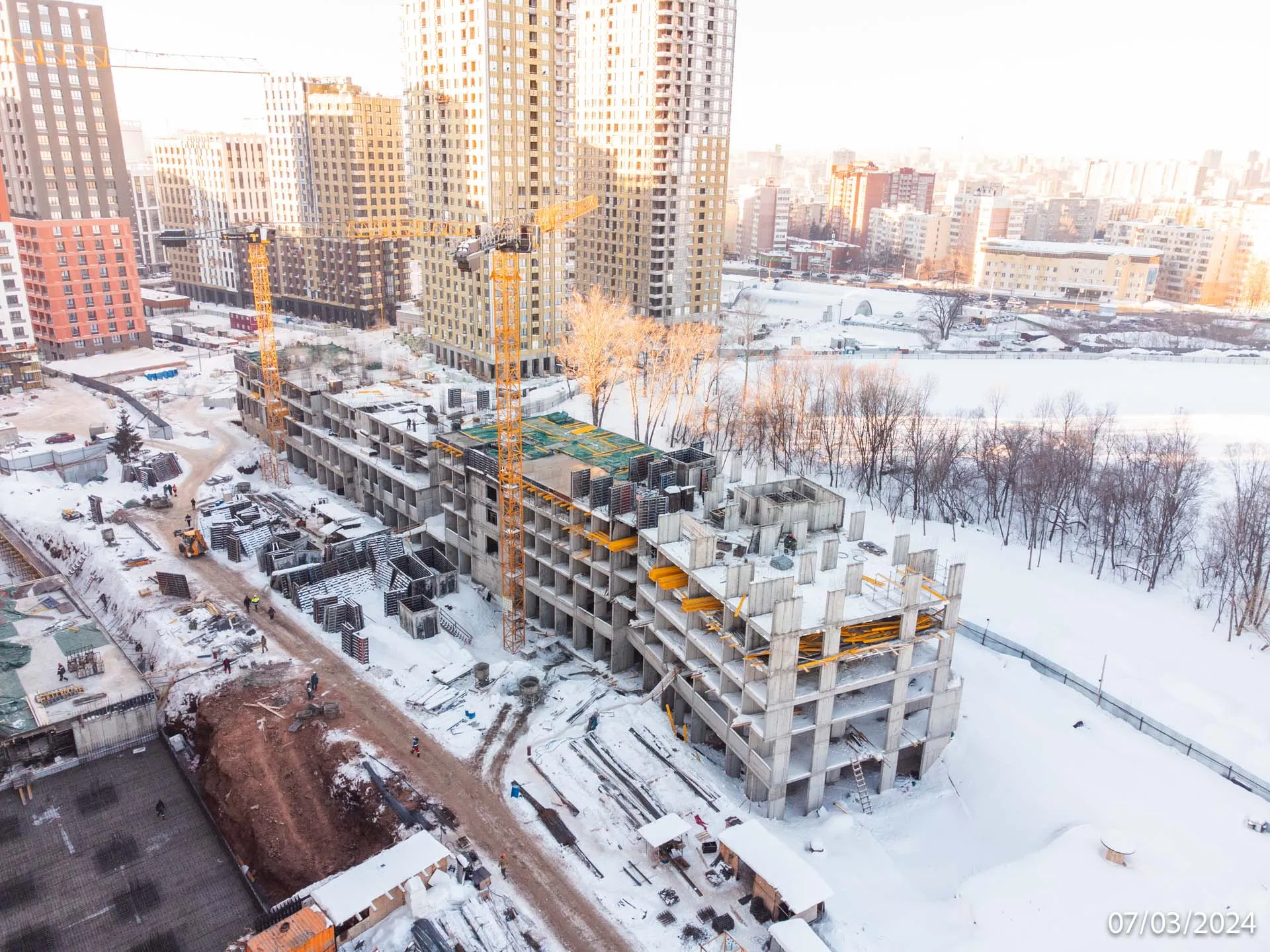 ЖК "Новатор" ход строительства