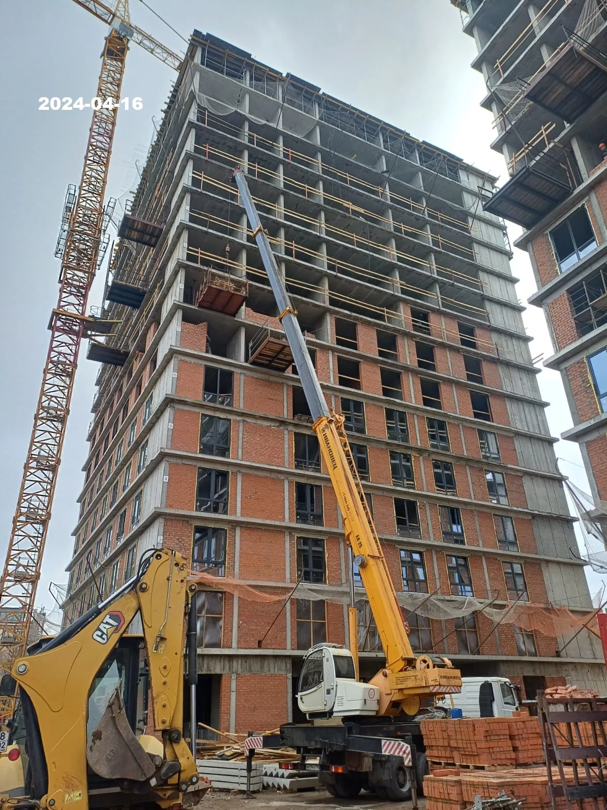 ЖК "Le CRISTAL" (Ле Кристал) ход строительства