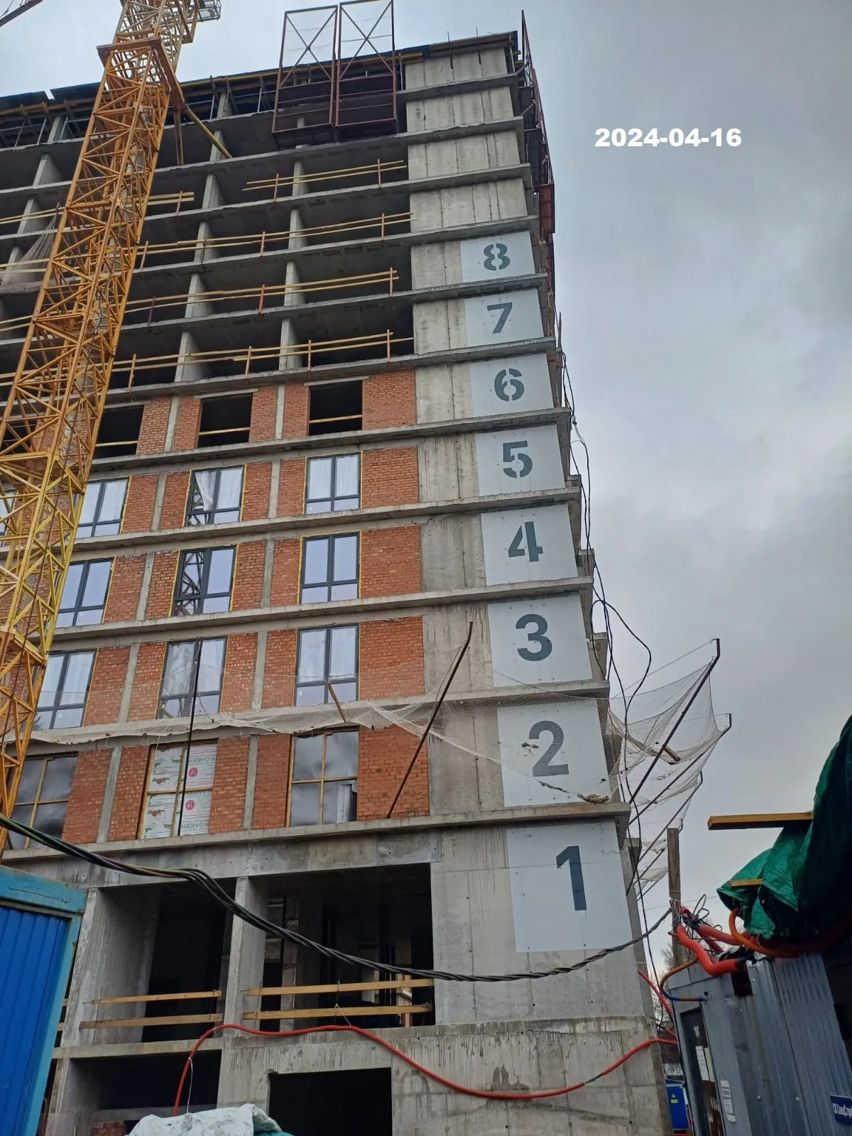 ЖК "Le CRISTAL" (Ле Кристал) ход строительства