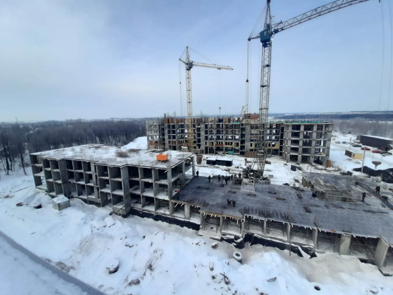 ЖК Город Природы ход строительства