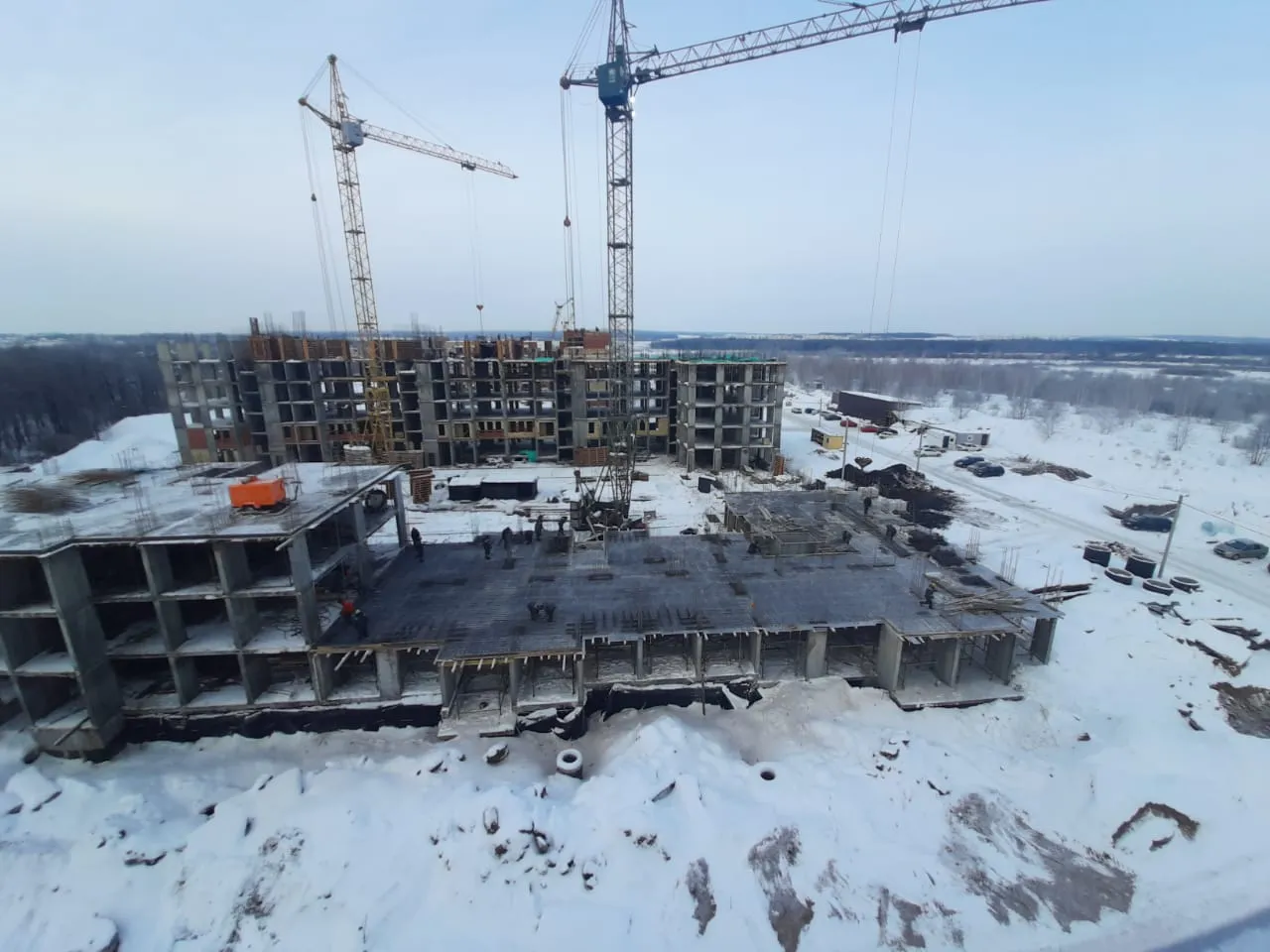 ЖК Город Природы ход строительства