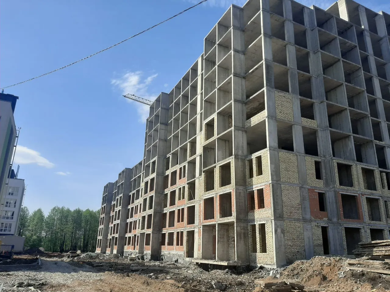 ЖК Город Природы ход строительства