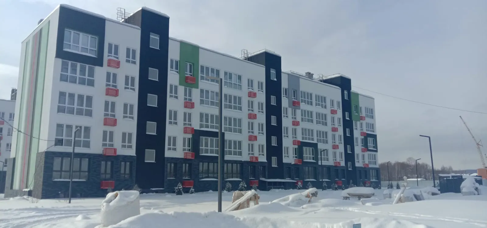 ЖК Город Природы ход строительства