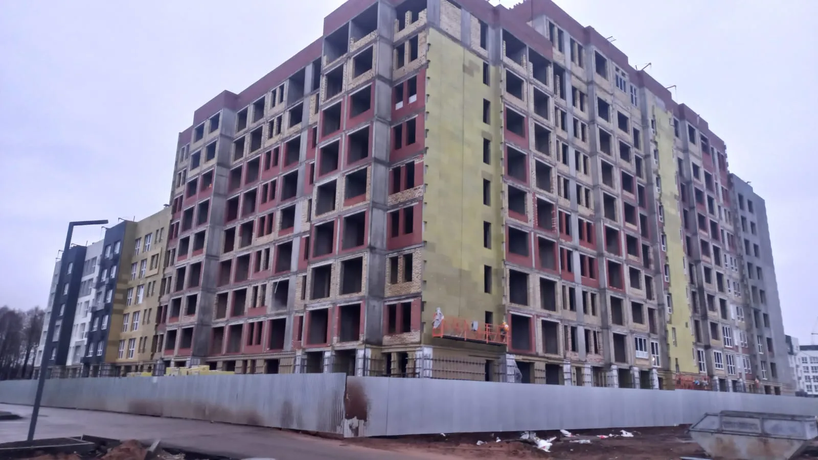 ЖК Город Природы ход строительства