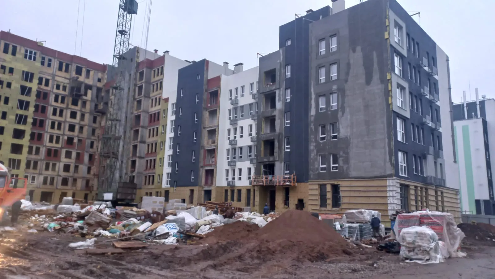 ЖК Город Природы ход строительства