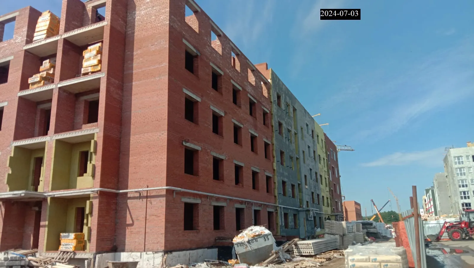 ЖК Город Природы ход строительства