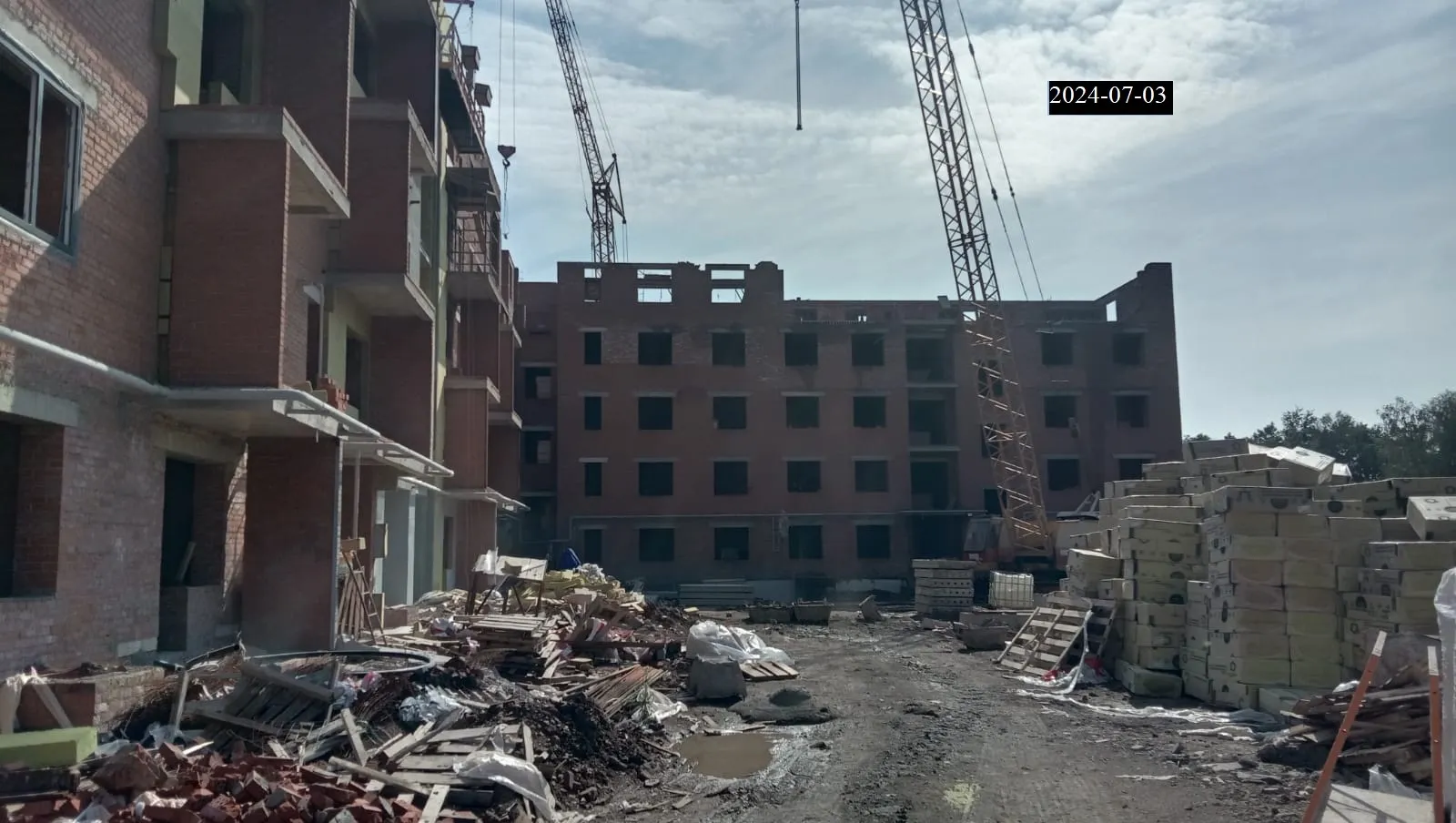 ЖК Город Природы ход строительства