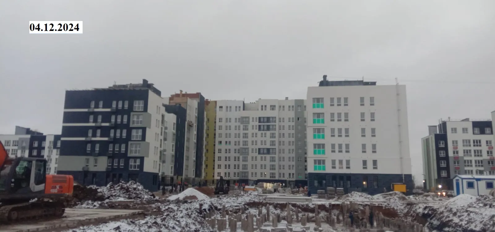 ЖК Город Природы ход строительства