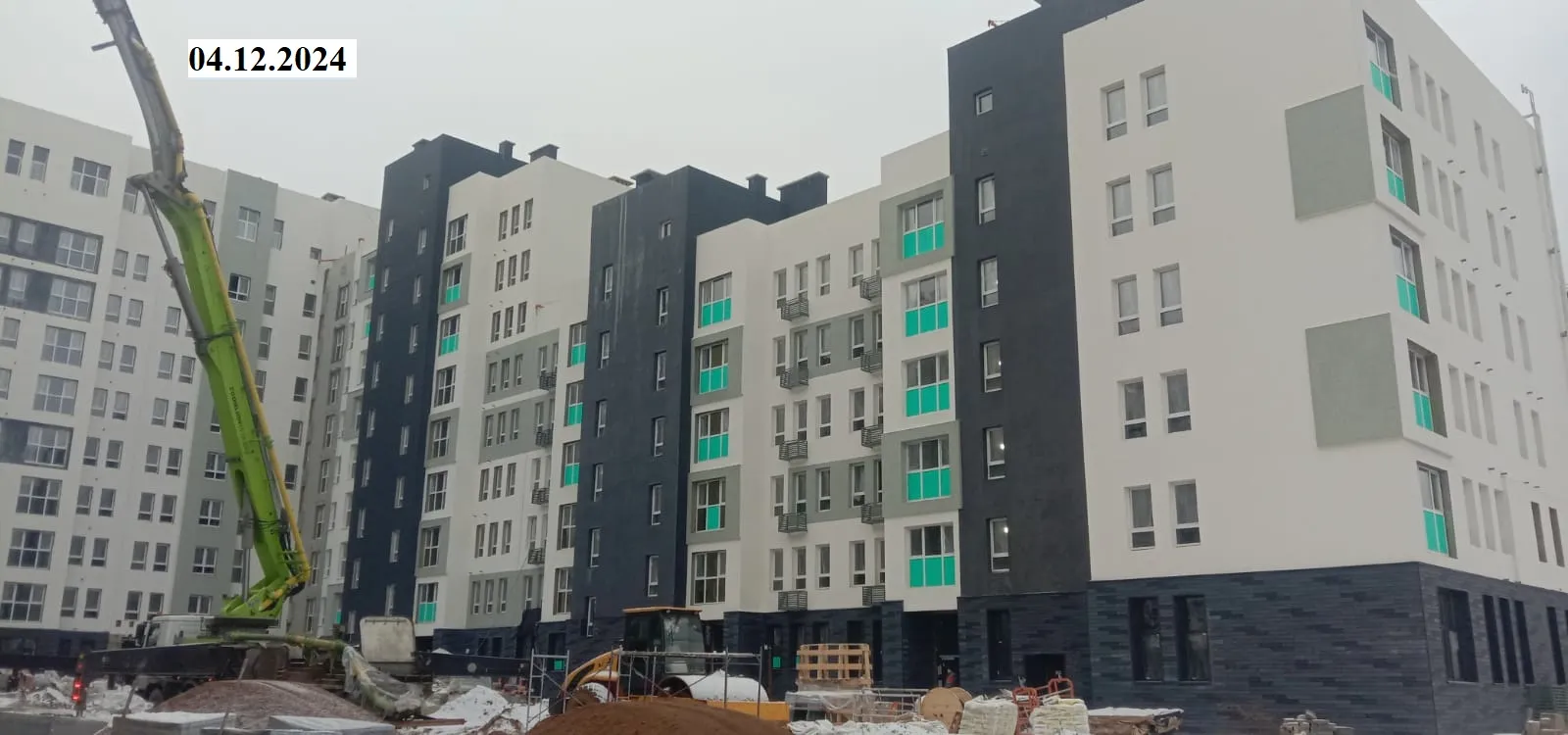 ЖК Город Природы ход строительства