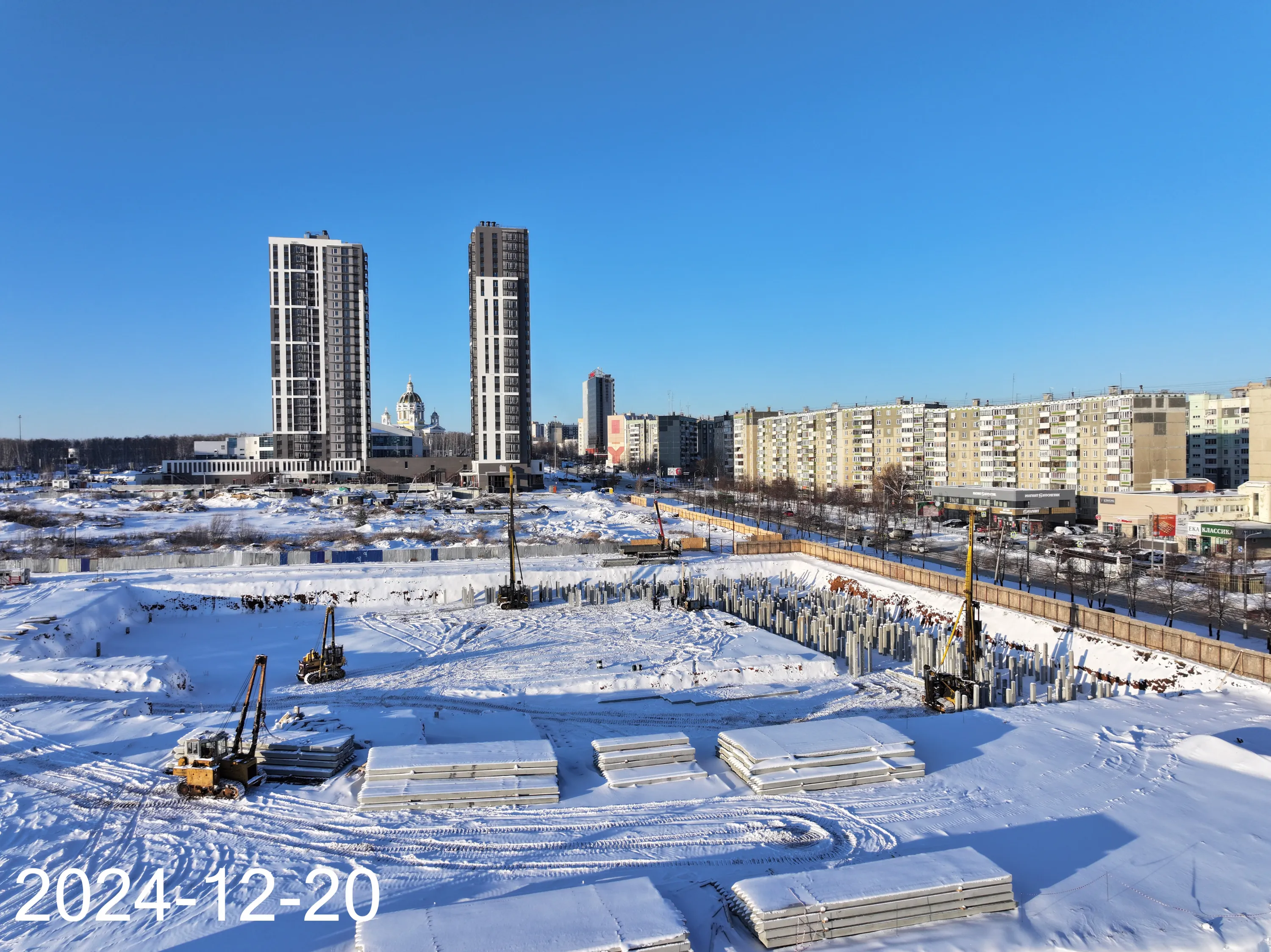 ЖК Квартал "Клевер" ход строительства