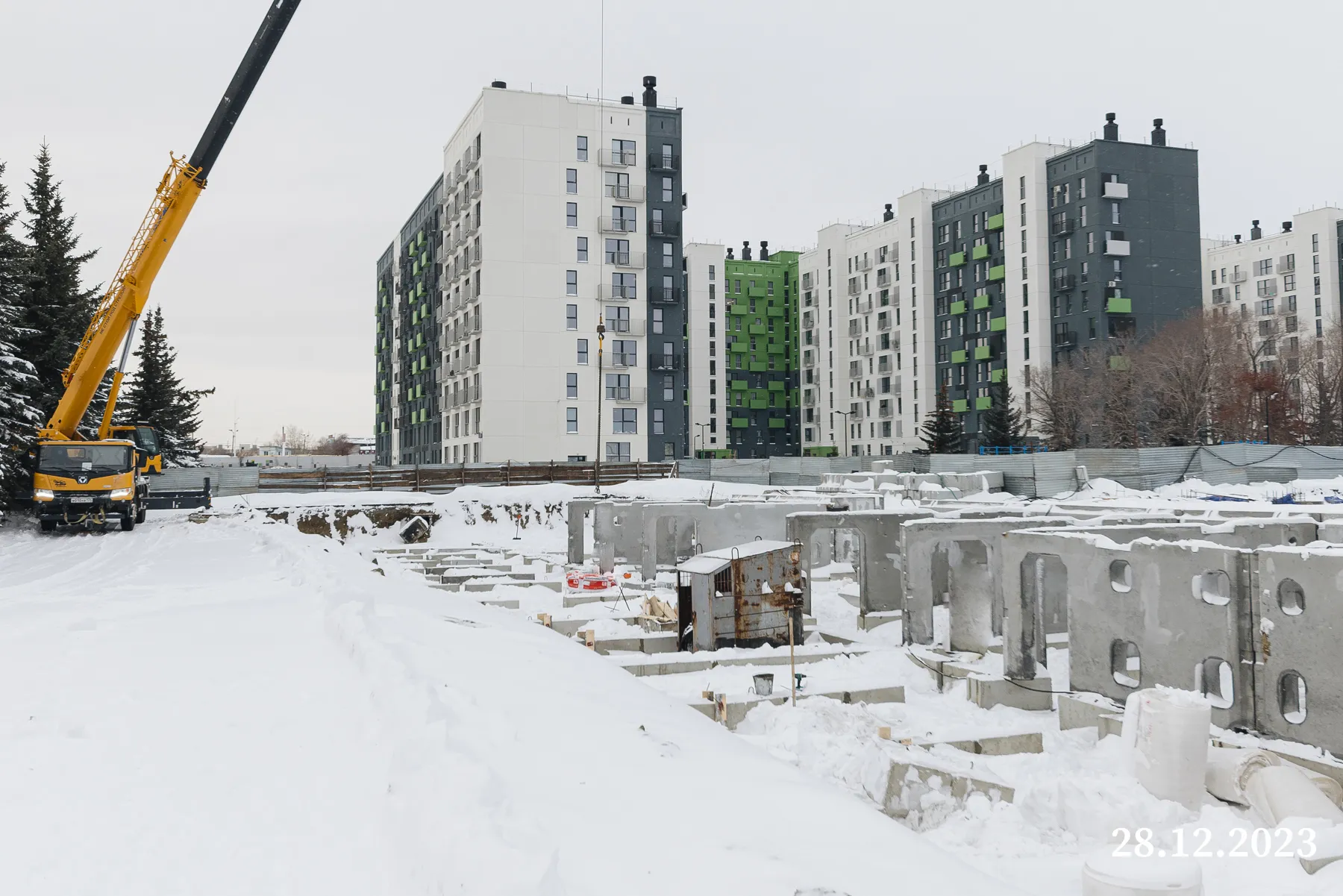 ЖК НИКС ЛАЙН на Блюхера ход строительства