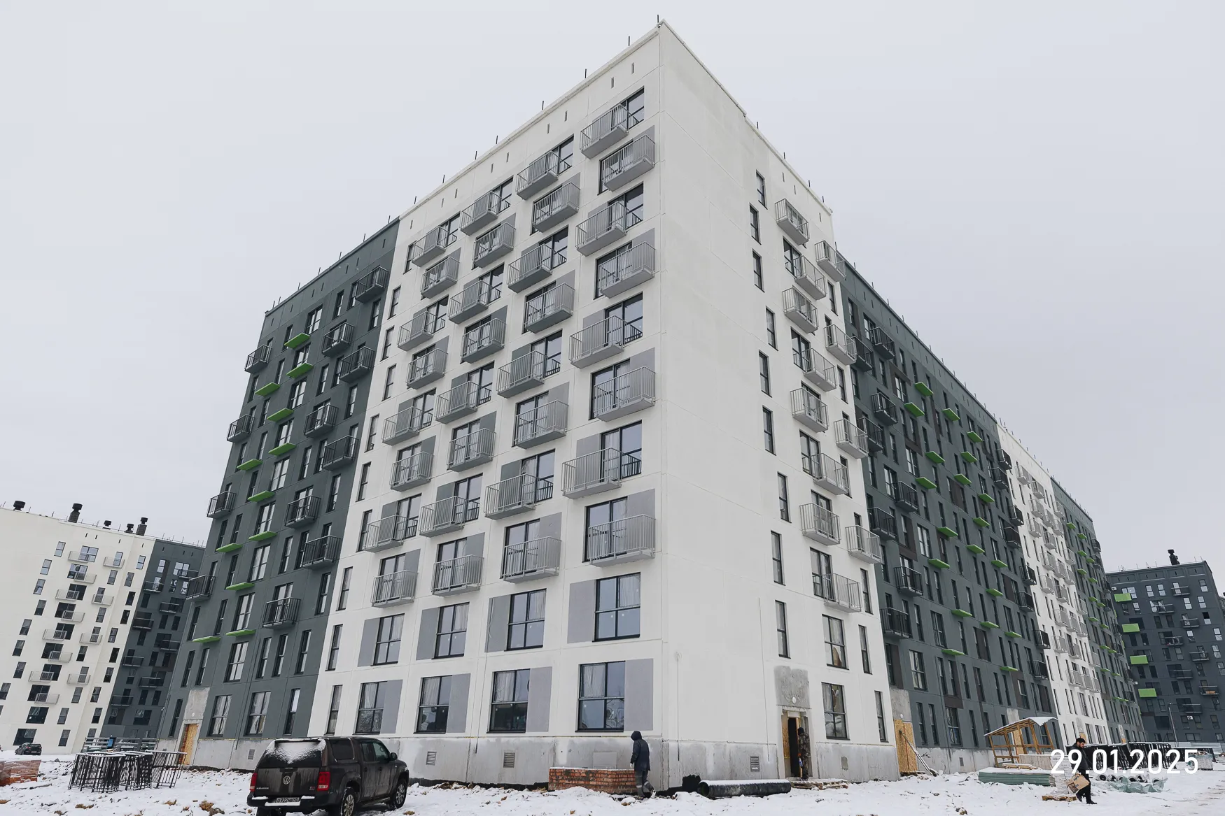 ЖК НИКС ЛАЙН на Блюхера ход строительства