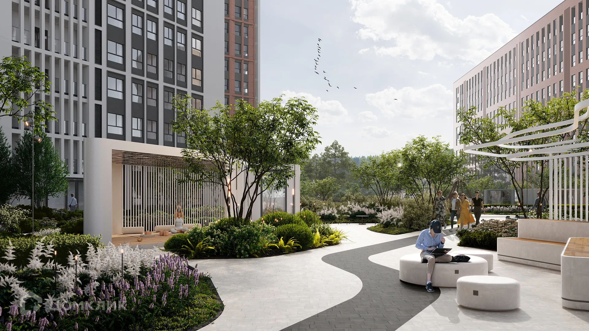 Фото квартиры в ЖК НИКС Про на Лесопарковой