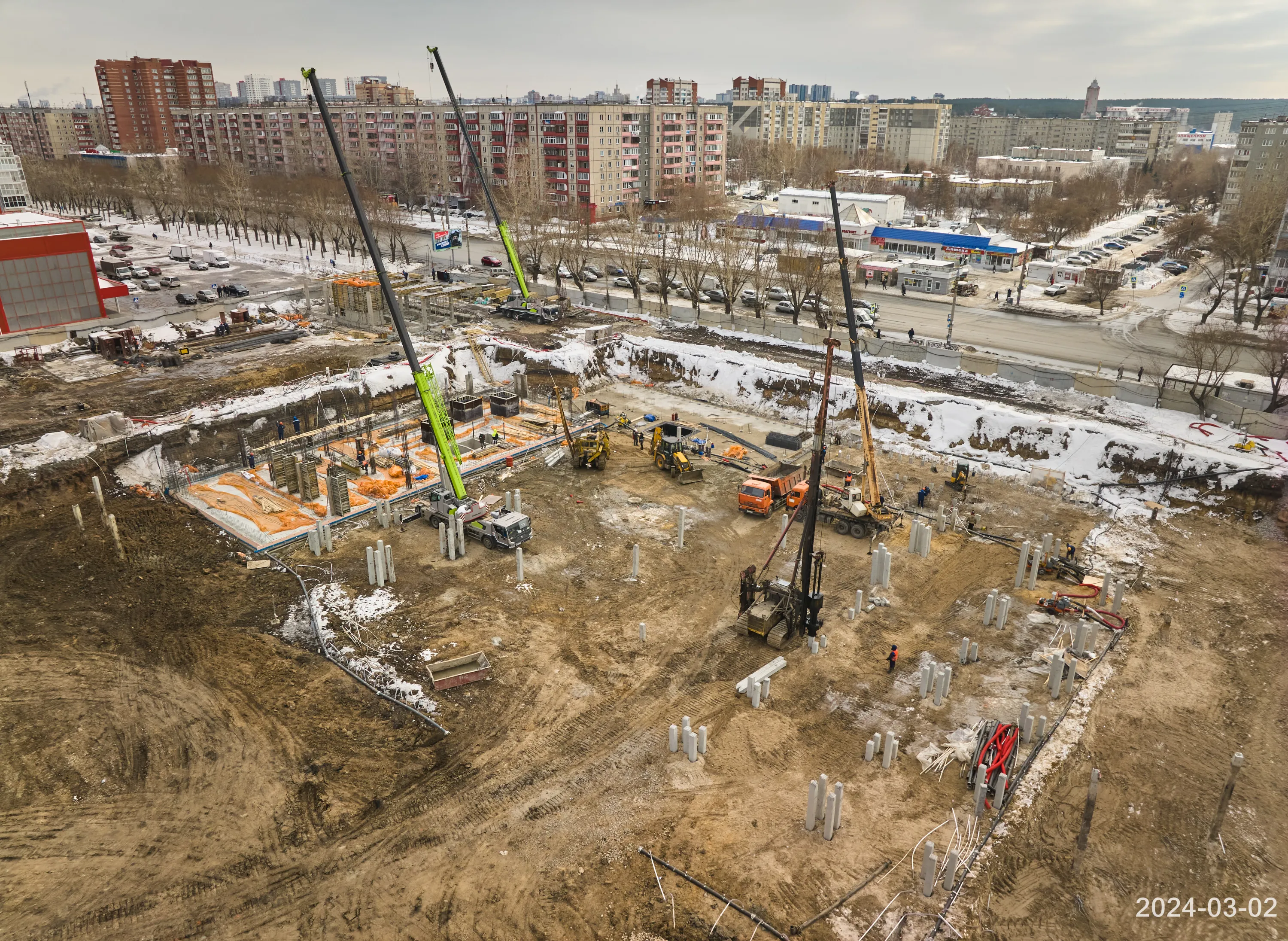 ЖК Голос Кашириных ход строительства