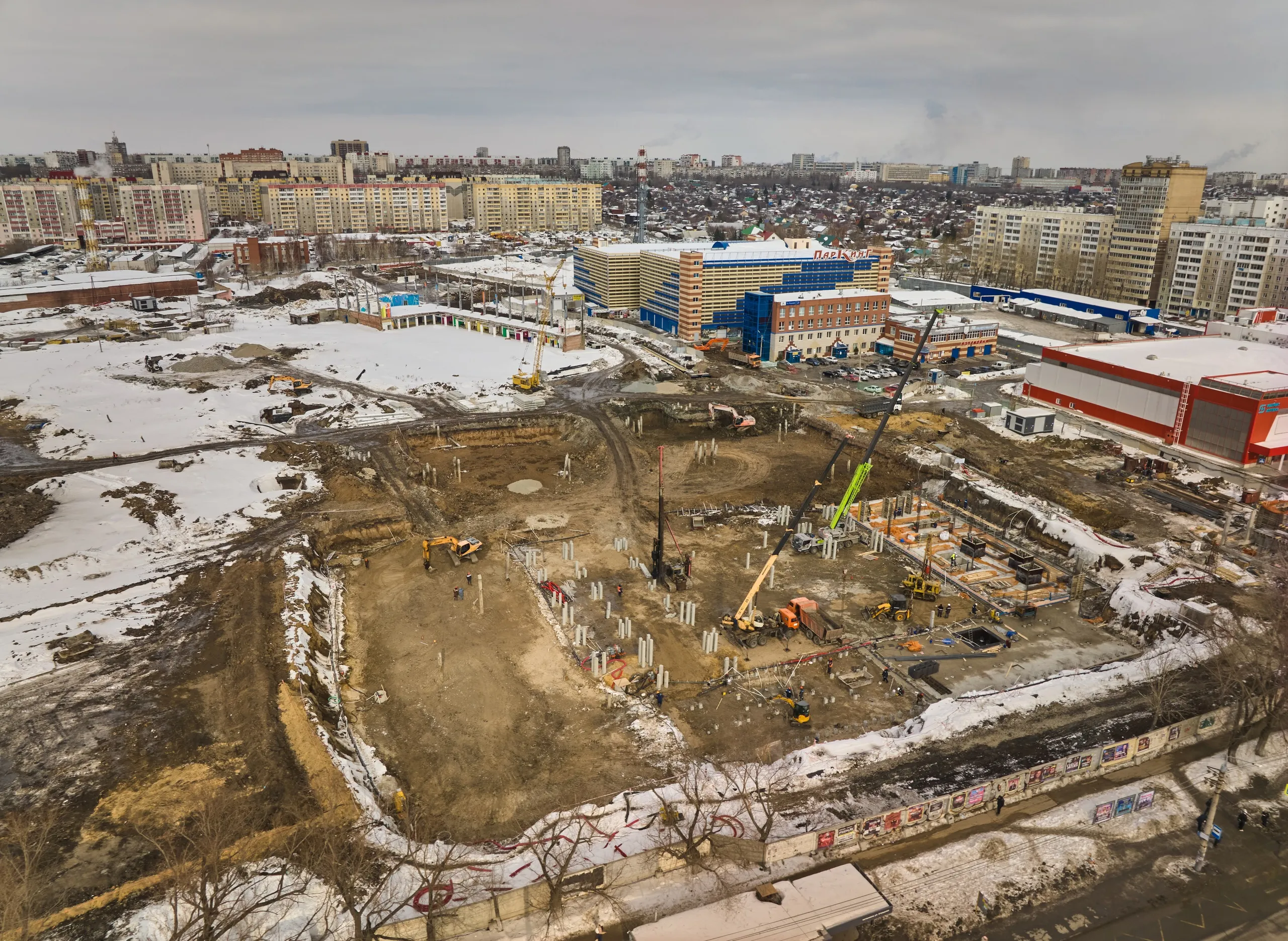 ЖК Голос Кашириных ход строительства