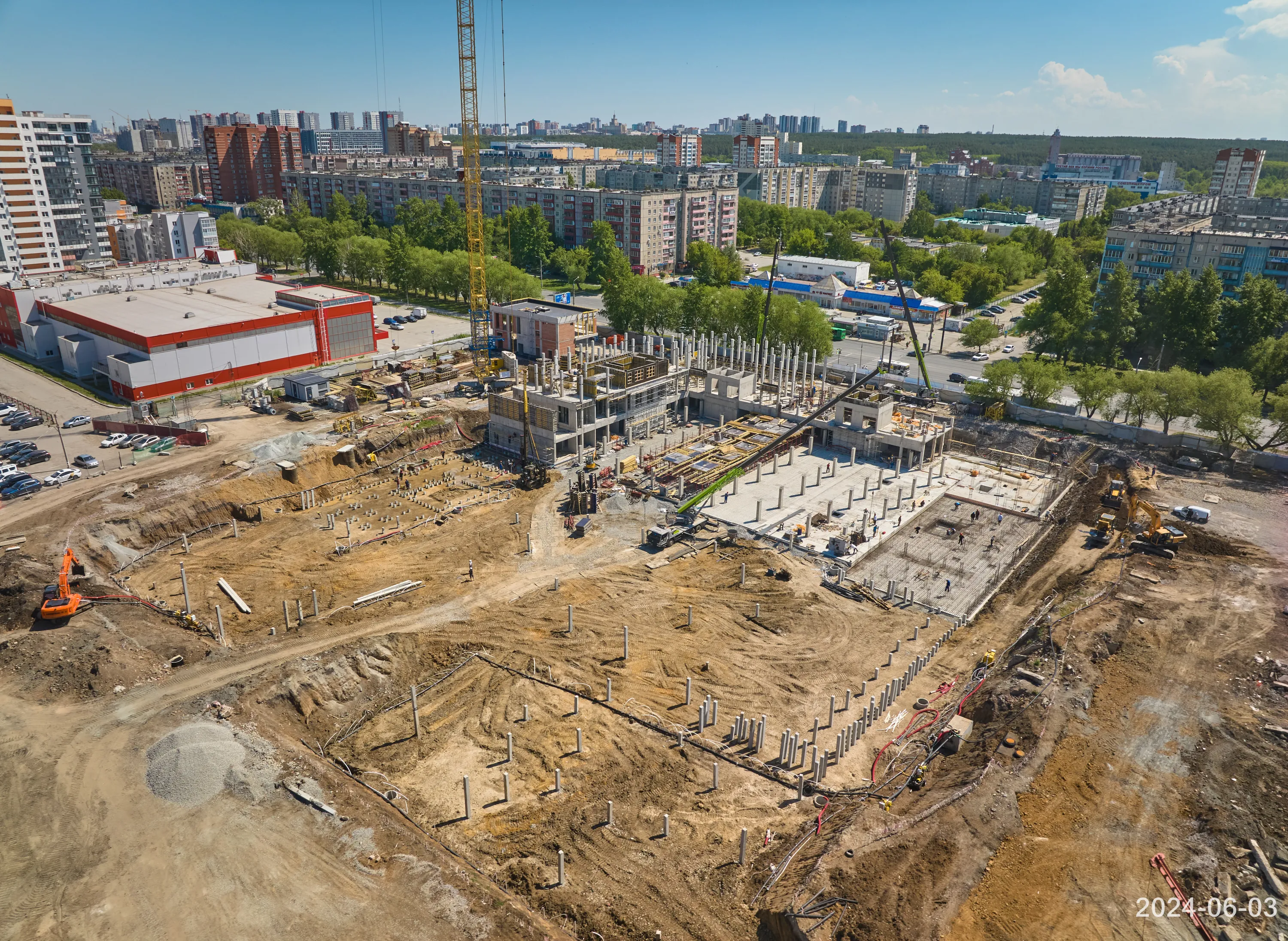 ЖК Голос Кашириных ход строительства