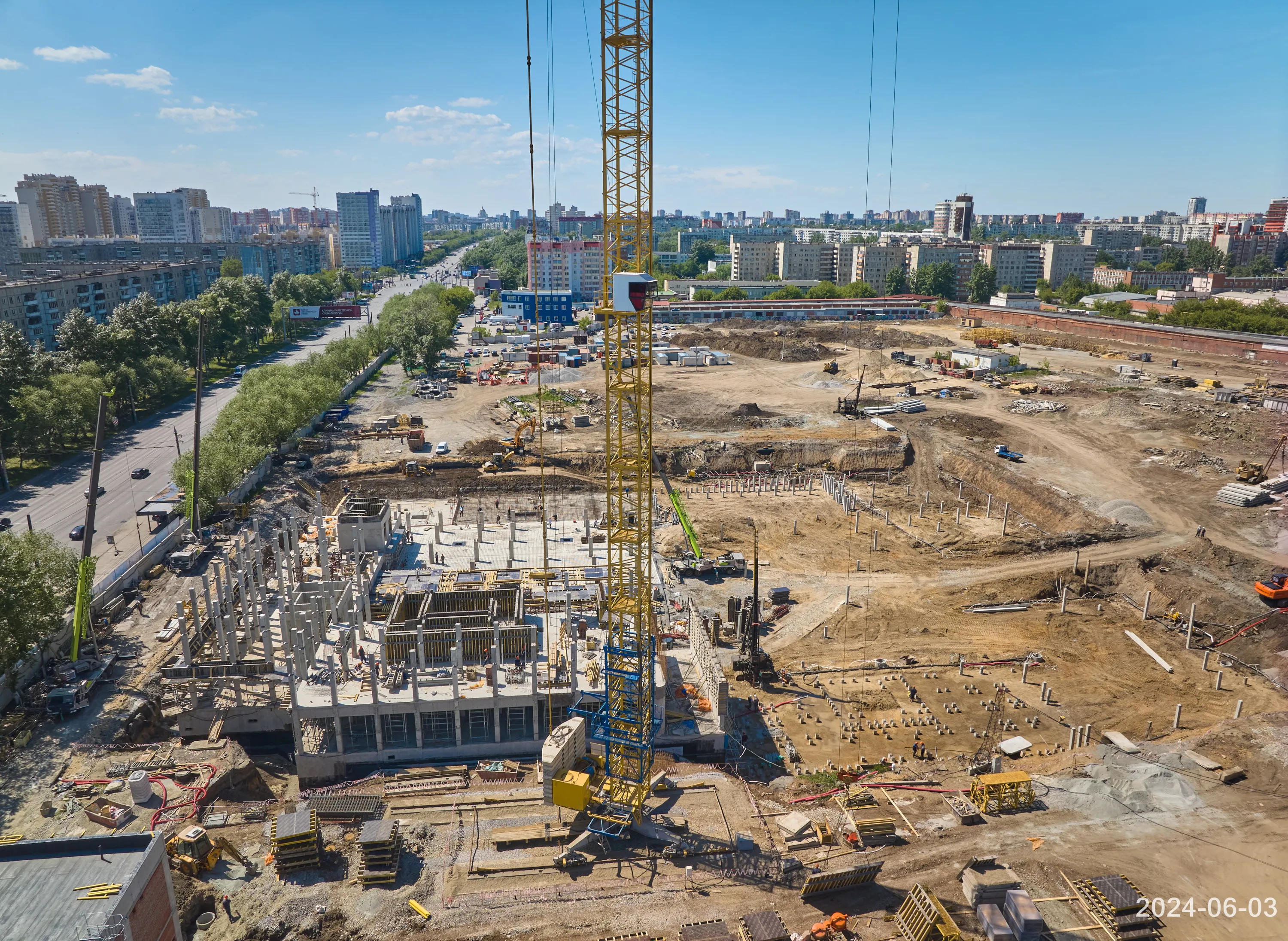 ЖК Голос Кашириных ход строительства
