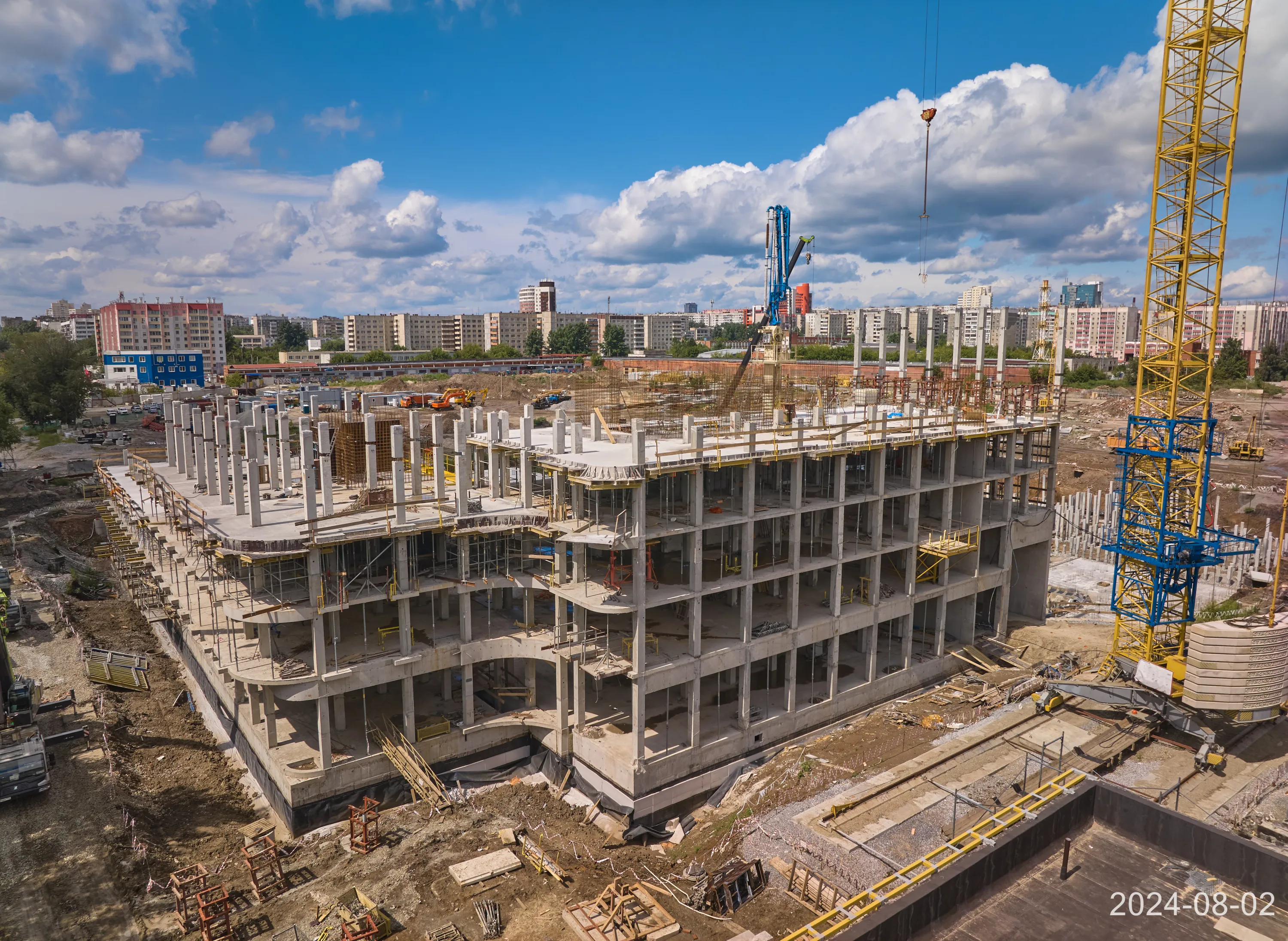 ЖК Голос Кашириных ход строительства