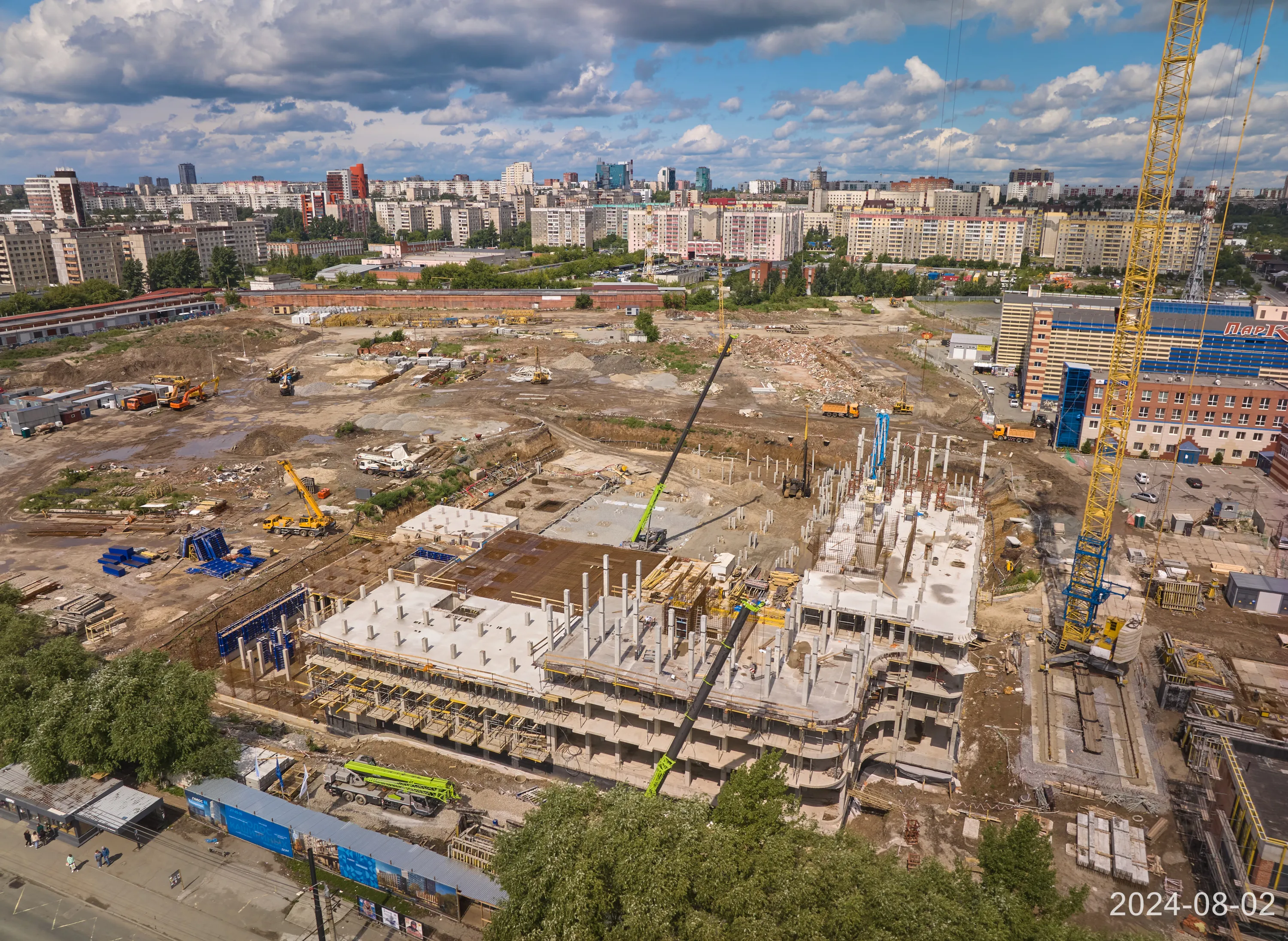 ЖК Голос Кашириных ход строительства