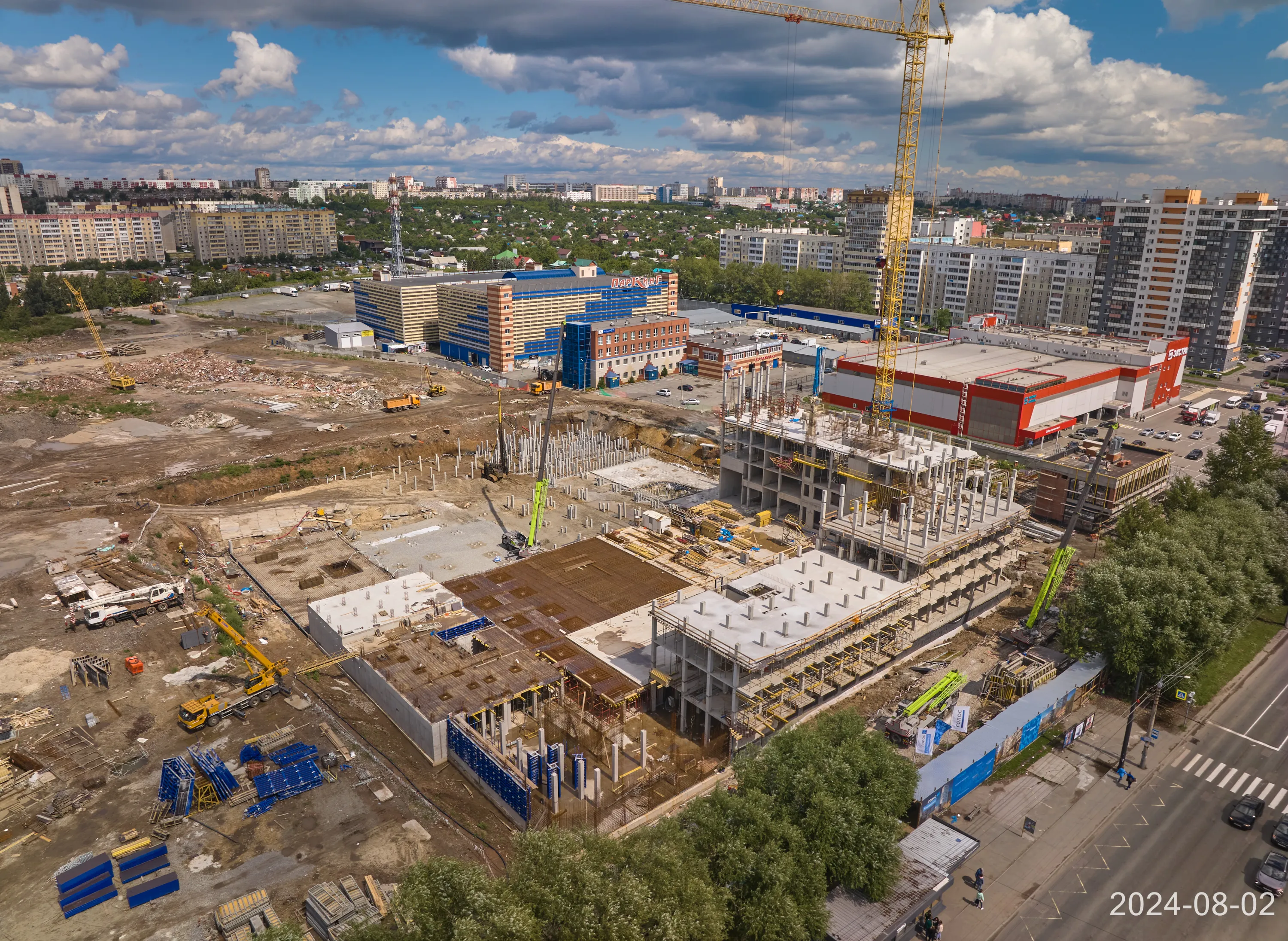 ЖК Голос Кашириных ход строительства