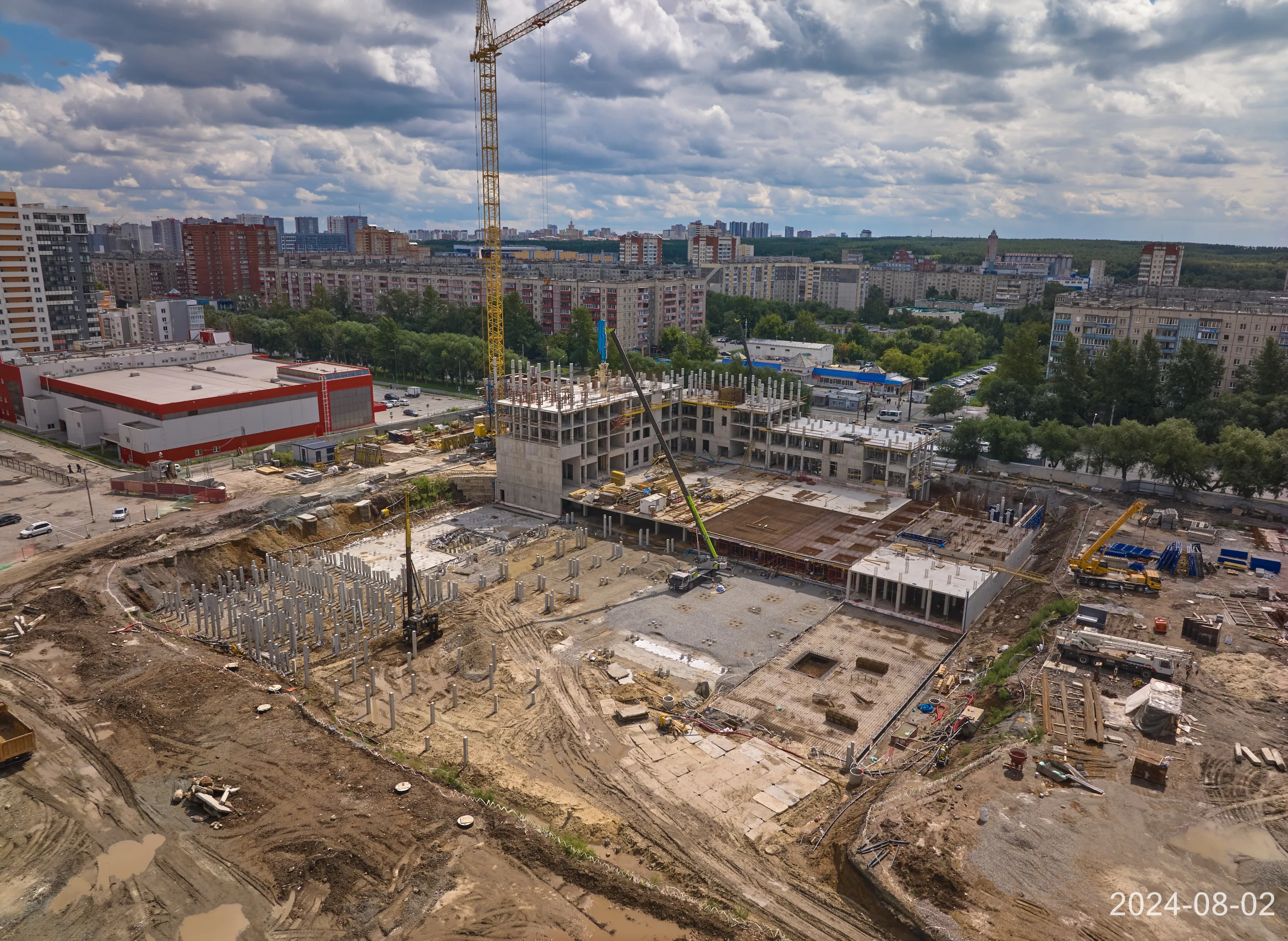 ЖК Голос Кашириных ход строительства