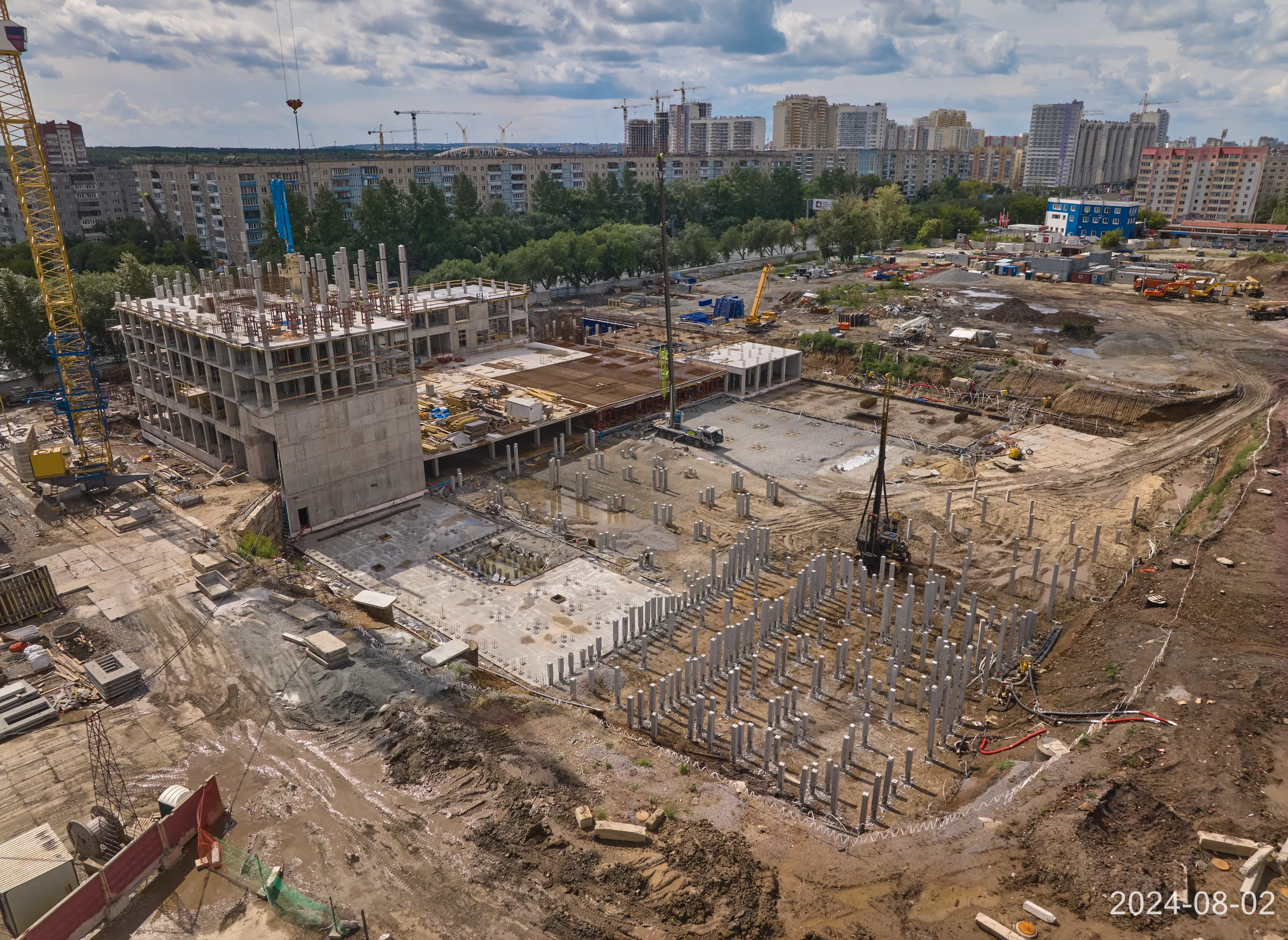 ЖК Голос Кашириных ход строительства