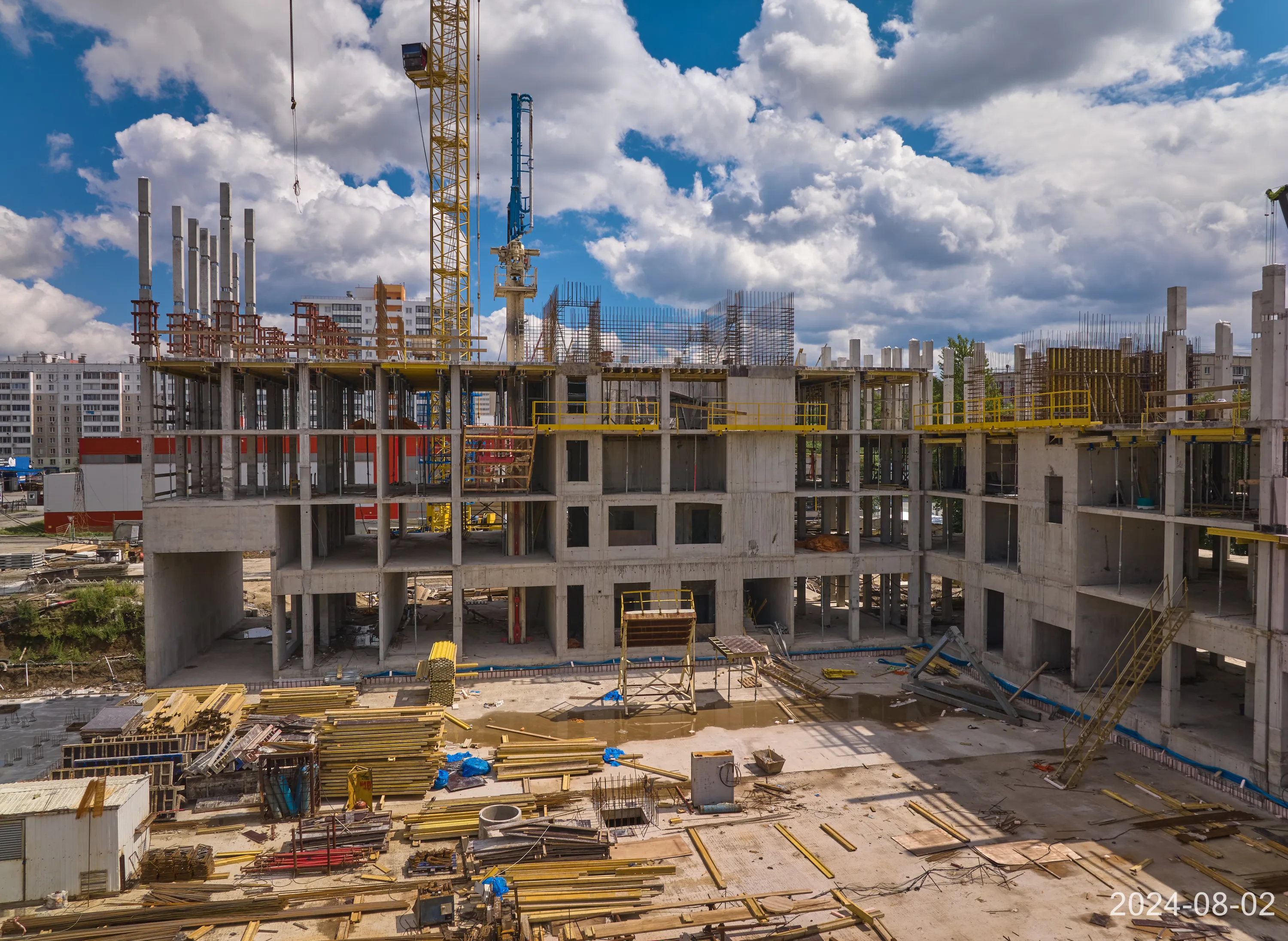 ЖК Голос Кашириных ход строительства