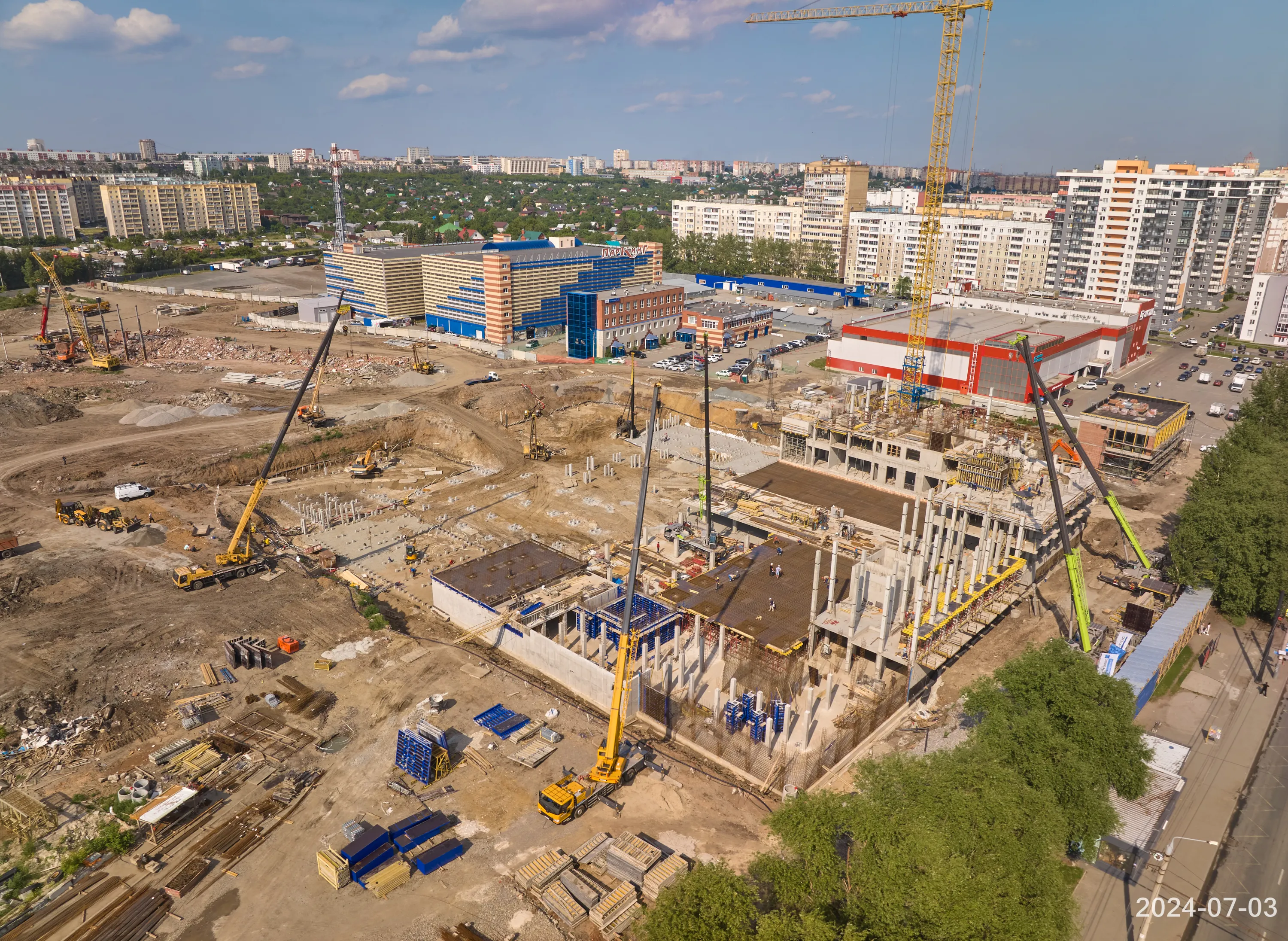 ЖК Голос Кашириных ход строительства