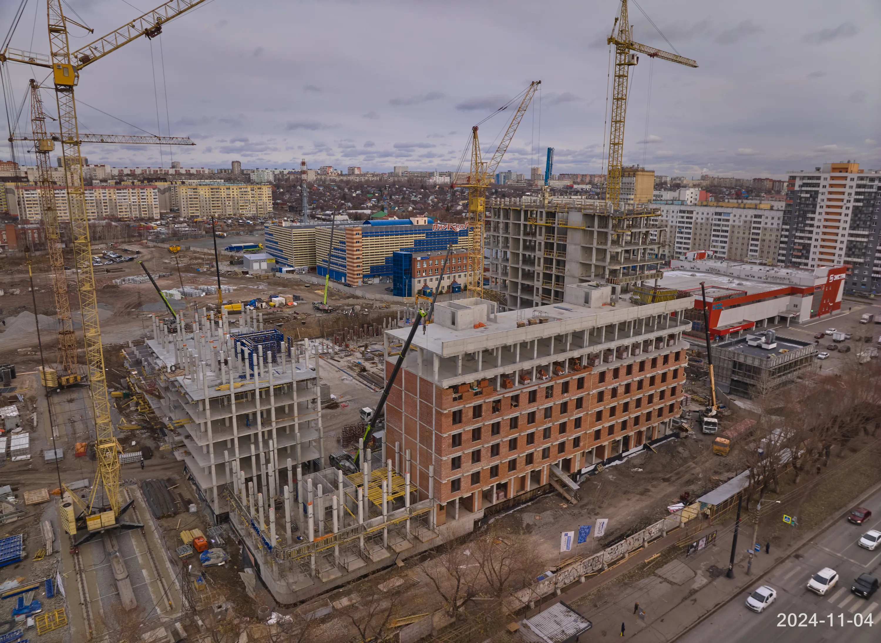 ЖК Голос Кашириных ход строительства