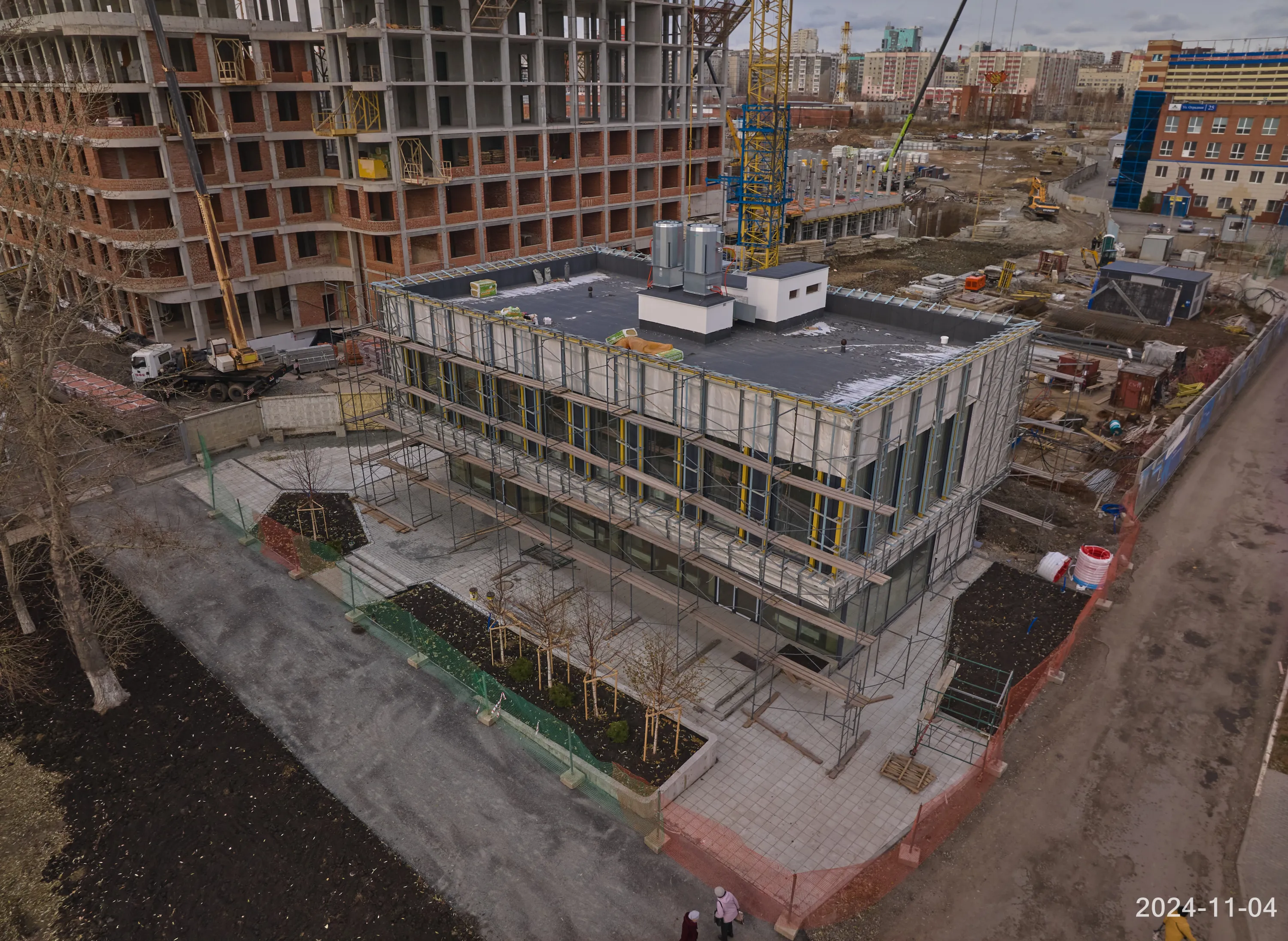 ЖК Голос Кашириных ход строительства