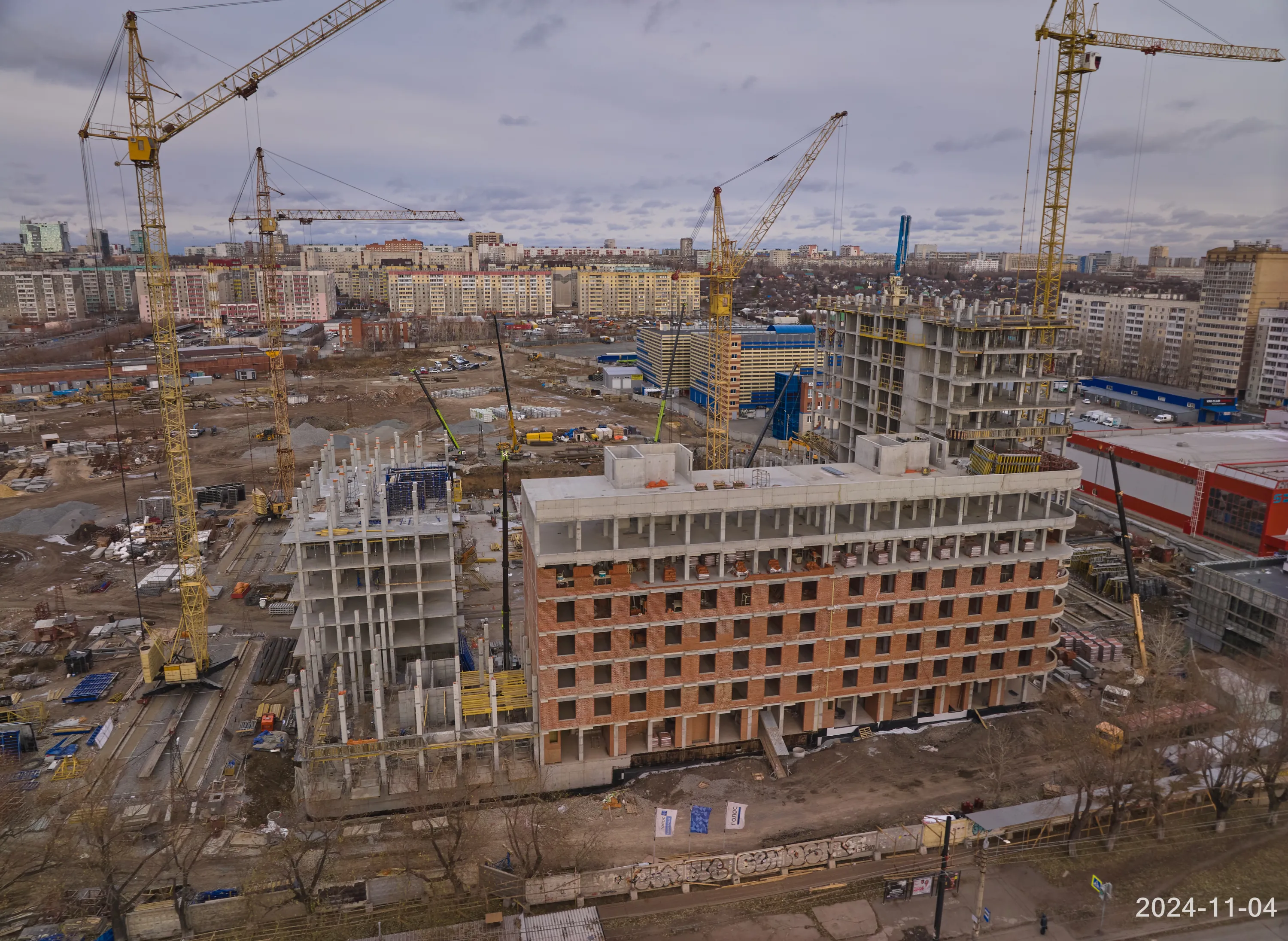 ЖК Голос Кашириных ход строительства