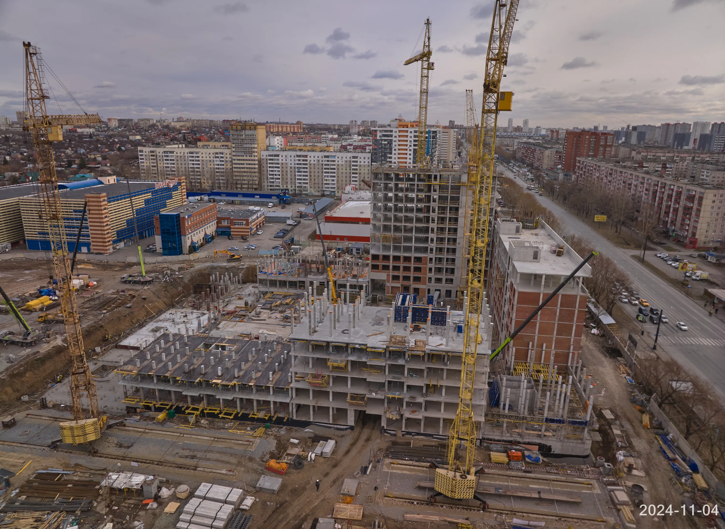 ЖК Голос Кашириных ход строительства